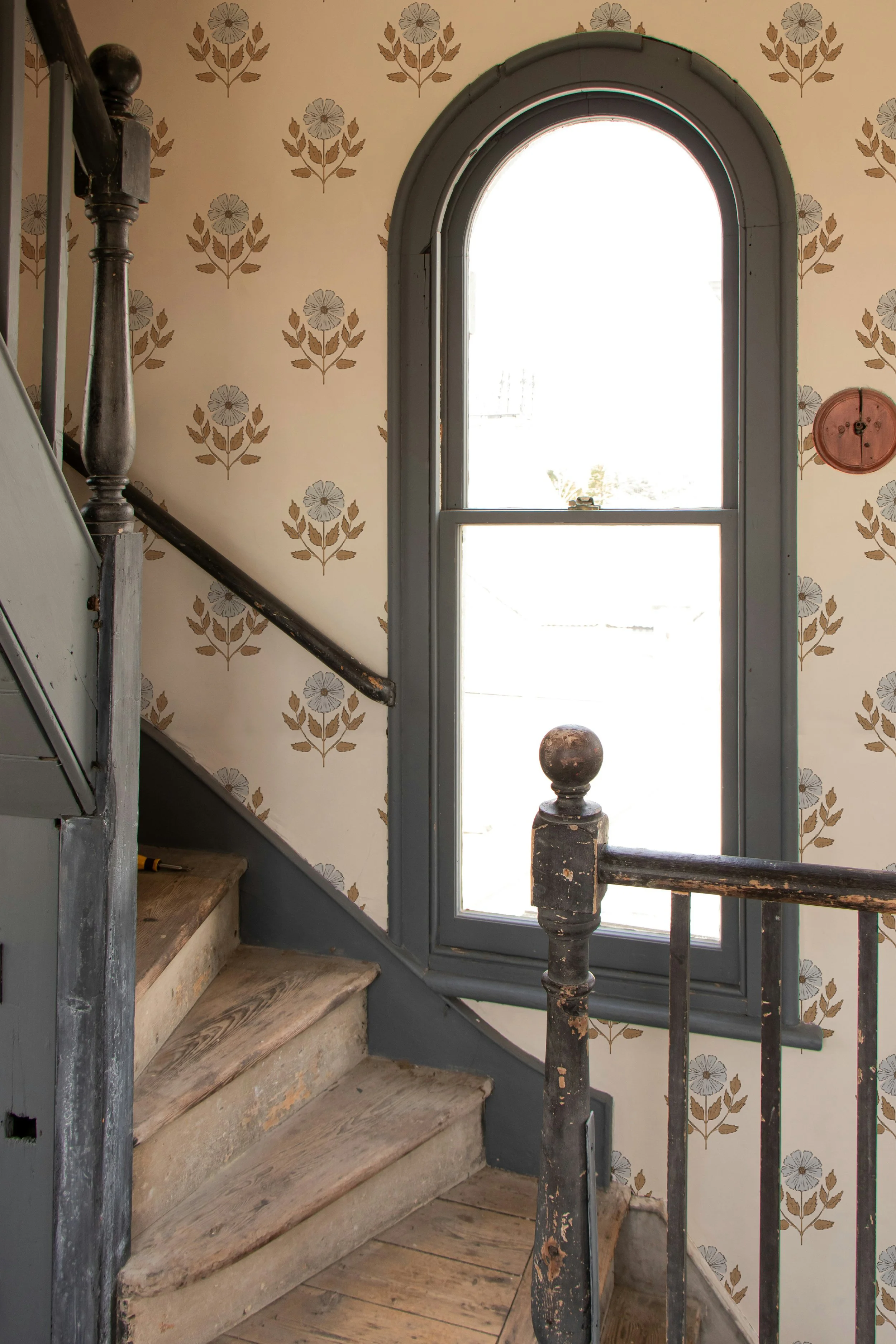 Moody Stairwell - Boho Cosmo in Blue.jpg