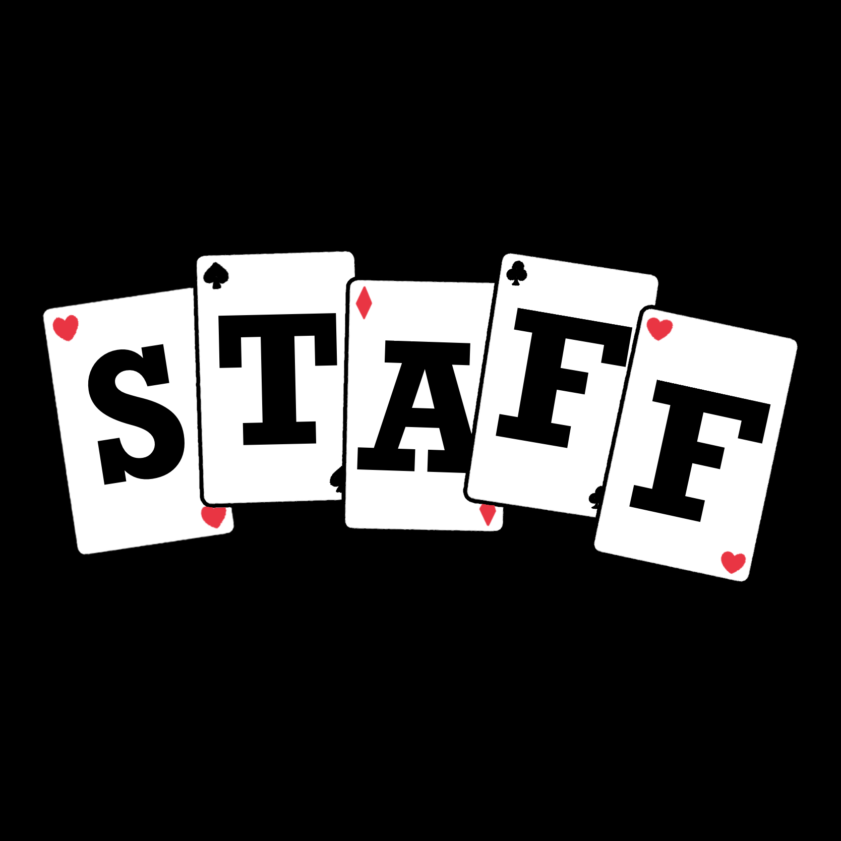 2026 Staff Shirt, Back (Theme: Casino)