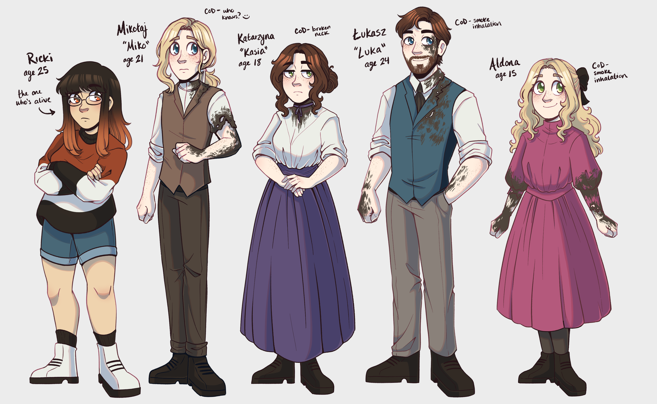 Final Character Designs. 2026