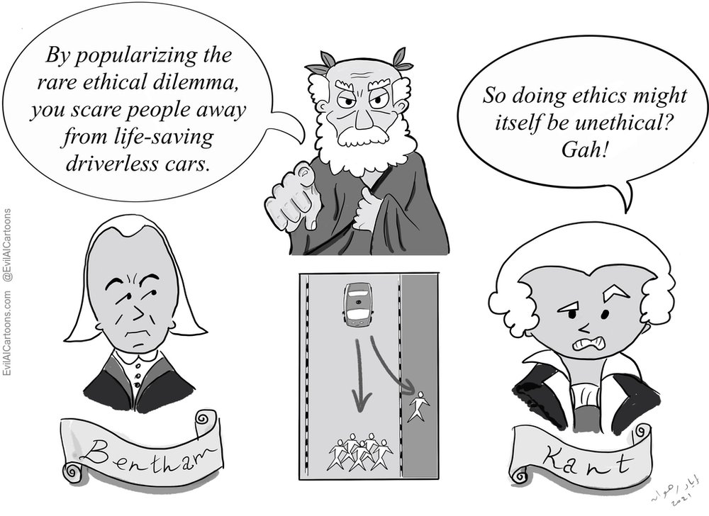 Check if public engagement itself may be harmful — Evil AI Cartoons Check if public engagement itself may be harmful — Evil AI Cartoons