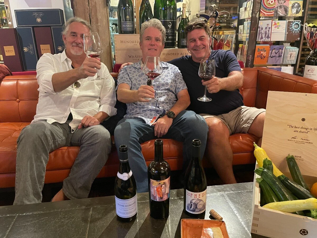 You can't go anywhere without a glass in your hand.