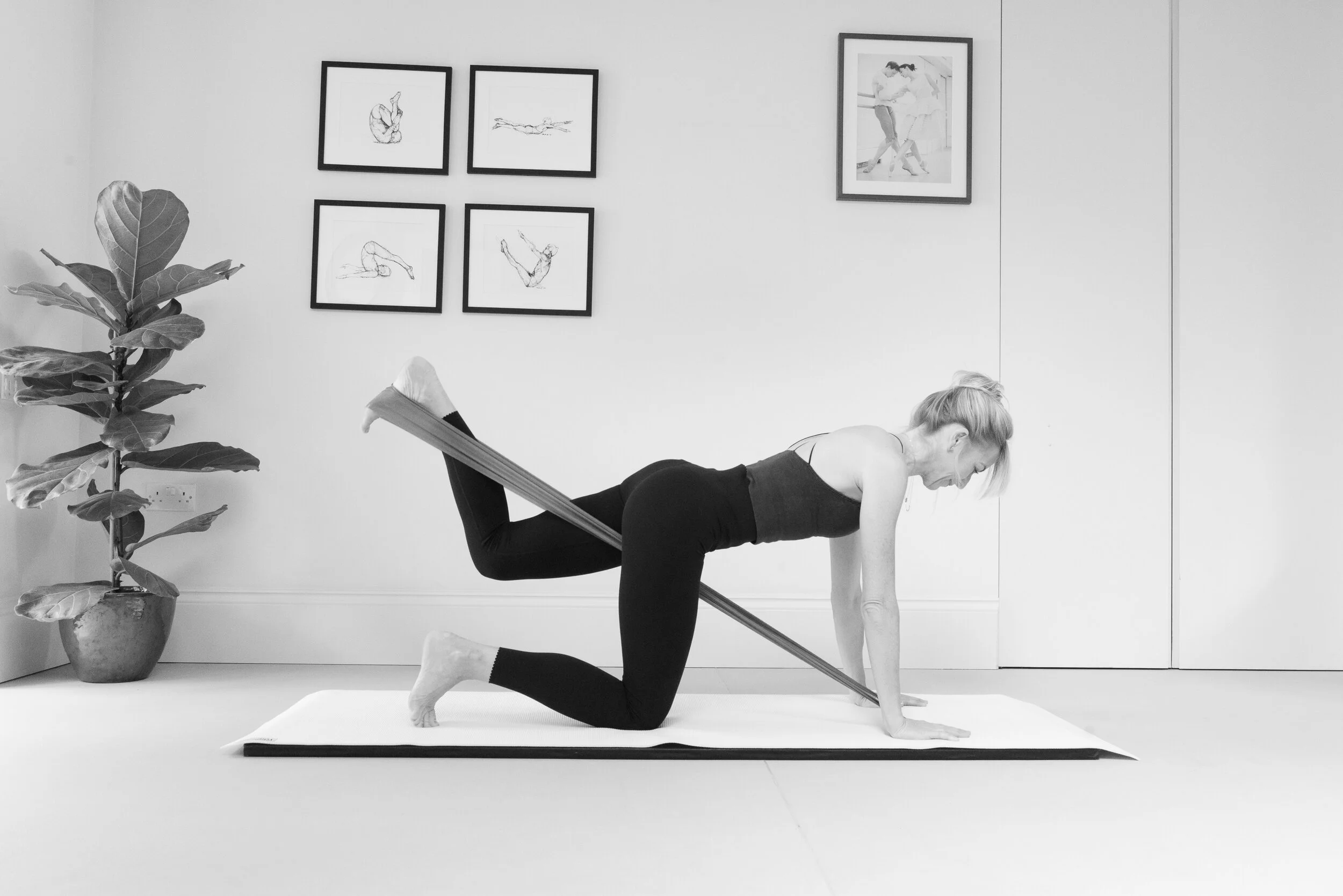 Emily Odoire teaching an on demand class