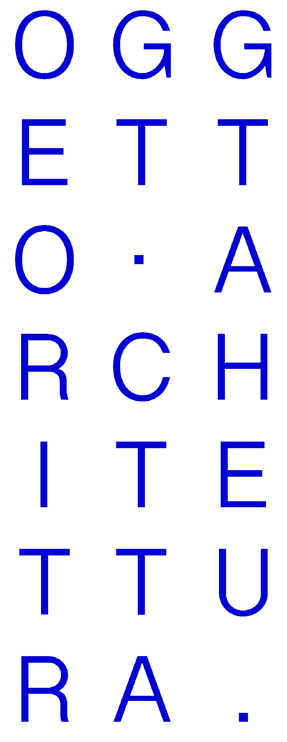 Oggetto Architettura
