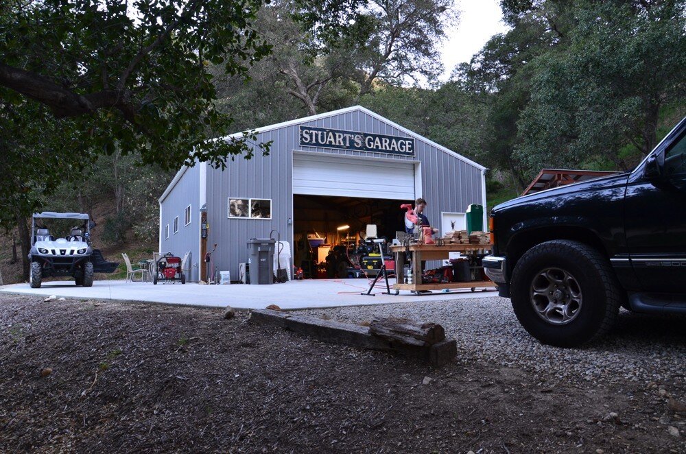 work shop for use by production crews