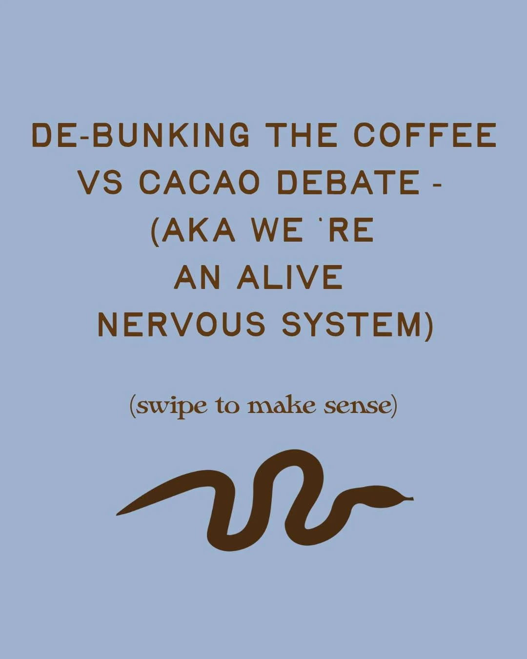 Different is better than better .... don't know who or where I got it from, but I love that saying - it's so freeing to step out of the comparison and black & white narratives - we're not machines ... try a cup of cacao as an invitation to sense