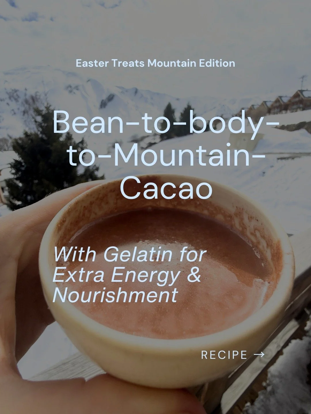 Happy Easter! Today many people will be celebrating by eating chocolate - and those of us who know about cacao will no doubt be stirring our pots and having our bean-to-body moments. Let's pause for a moment and have gratitude for all those cacao tre