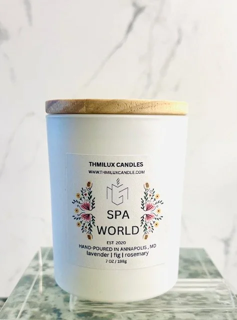Spa World Candle
