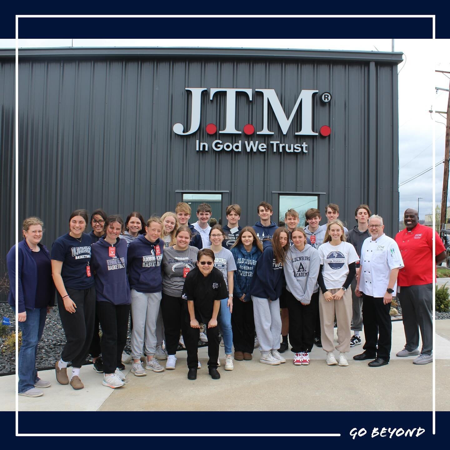 Yesterday, the Culinary Arts&nbsp;class traveled to JTM FoodGroup in Harrison for a cooking experience with their staff culinarians.&nbsp; Students worked in small groups to create 4-5 dishes with a chef for a class buffet.&nbsp; After cooking, they 