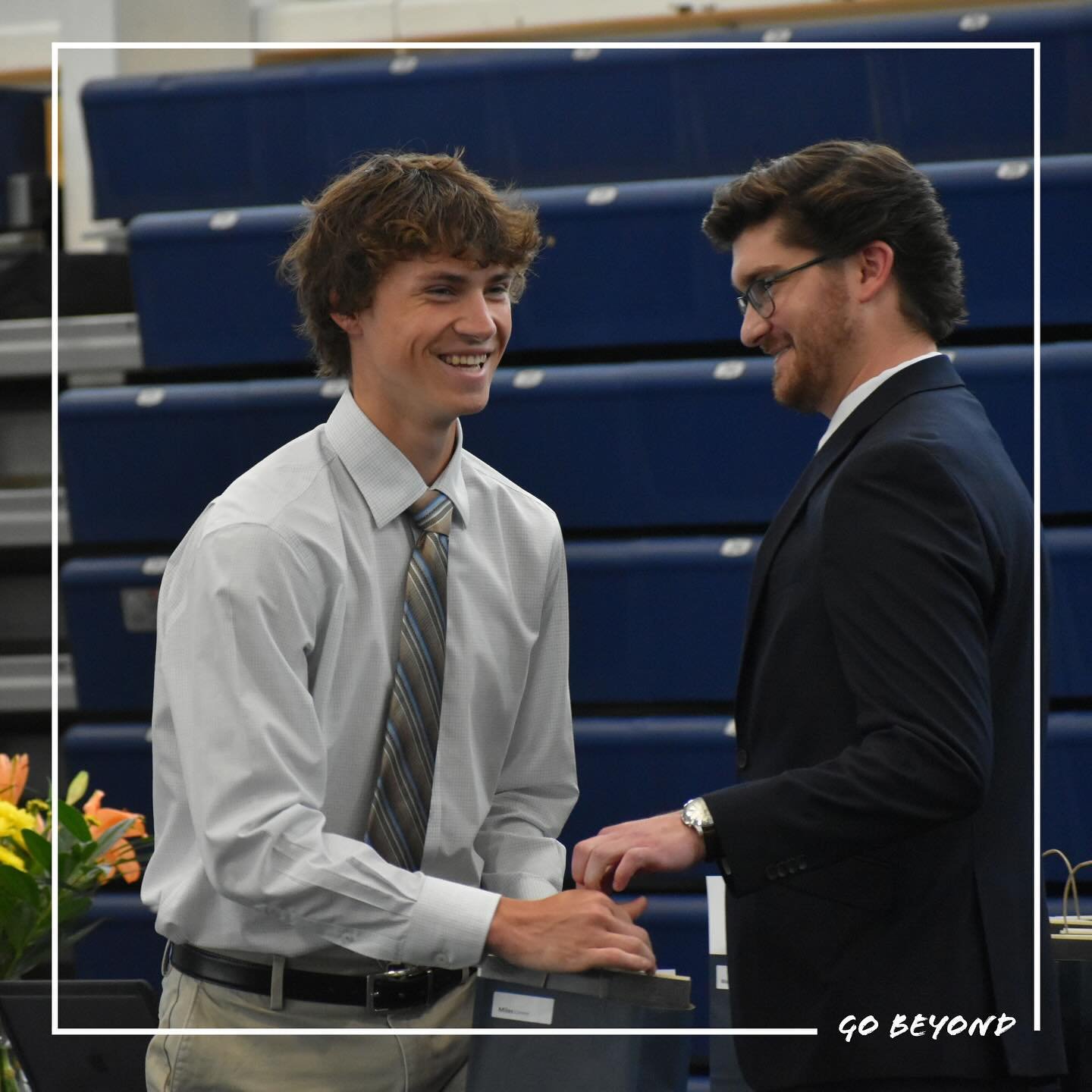 Yesterday, the Senior Class of 2024 enjoyed a luncheon with their parents to celebrate all of their achievements throughout their four years at Oldenburg Academy! Many students were recognized for receiving scholarship and awards and all students wer