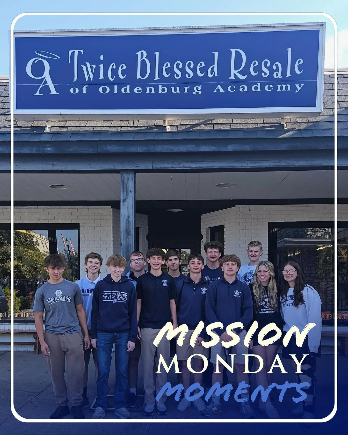 ✨ Mission Monday moment ✨ 

It was a full day of learning, service, and growth across all grades at OA!

💙&nbsp;Freshmen spent the day in the Feldhaus for their retreat, guided in part by junior retreat leaders. The theme of the day was &ldquo;I am 