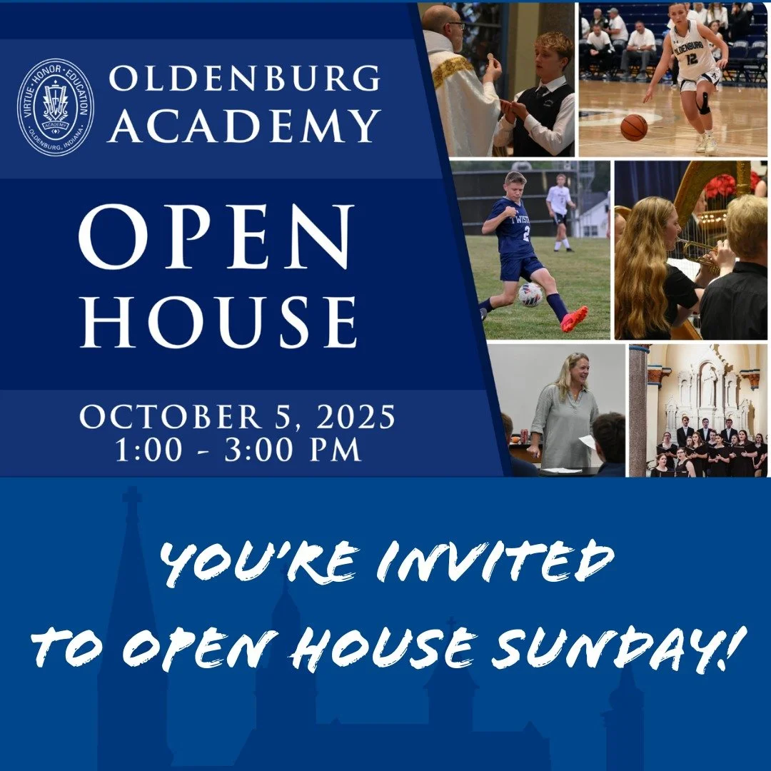 Don't miss our annual Open House this Sunday! All families are welcome to visit from 1-3pm. Check in begins in the Feldhaus and tours of our campus will be given by our current Academy Ambassadors. 

Tour our historic campus, meet the students and fa