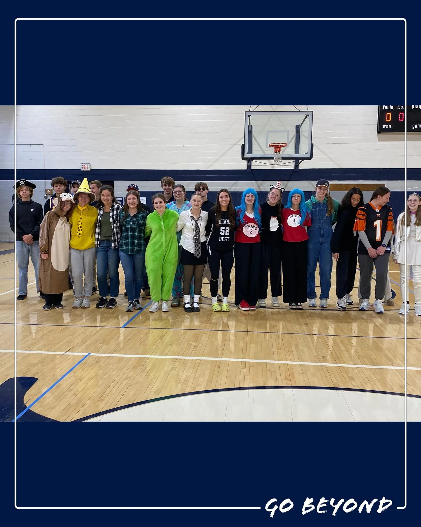 Happy Halloween from Oldenburg Academy! 🎃

Oldenburg Academy students celebrated the final day of Red Ribbon Week with a spirited dodgeball tournament and Halloween costume contest! 

A special highlight of the day &mdash; Mrs. Gregg dressed as Sain