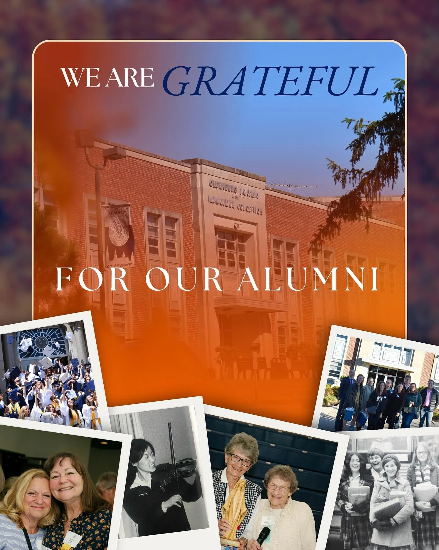 We are grateful for our alumni!

Every graduate carries a piece of OA&rsquo;s mission into the world &mdash; and many bring that spirit right back home. 🌎💙

Our alumni are the heart of the OA legacy. 💙

From heartfelt mentorship to generous gifts,