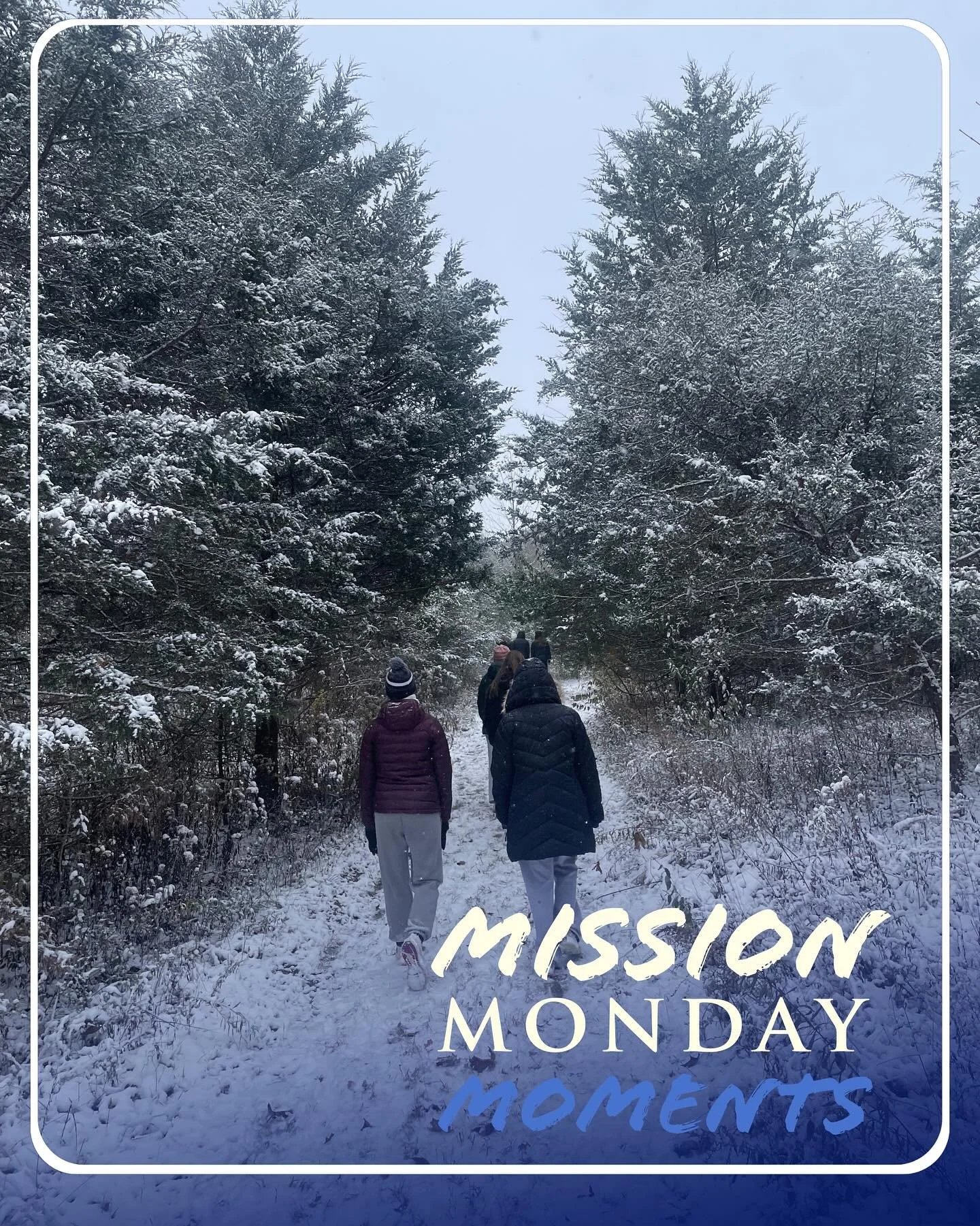 Mother Nature may have changed our plans, but she couldn&rsquo;t stop the immersive learning and meaningful connections that make Mission Mondays so special! ❄️

Freshmen turned their day into an OA &ldquo;Lock-In&rdquo; experience, blending service,