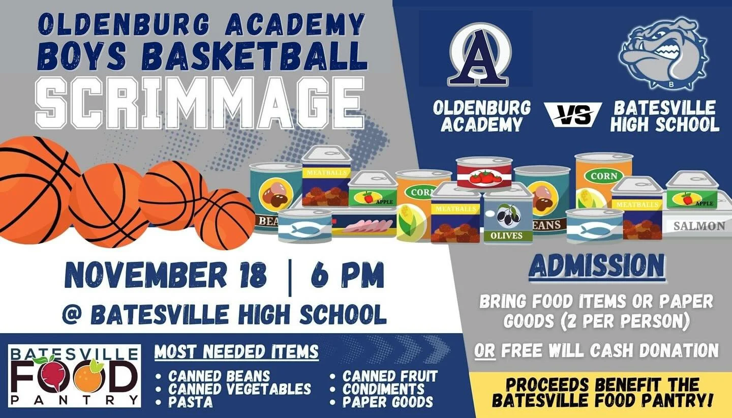 Come out and support the community TOMORROW at the preseason boys basketball scrimmage! 

Date: Tuesday, November 18th 
Time: 6:00 PM 
Location: Batesville High School