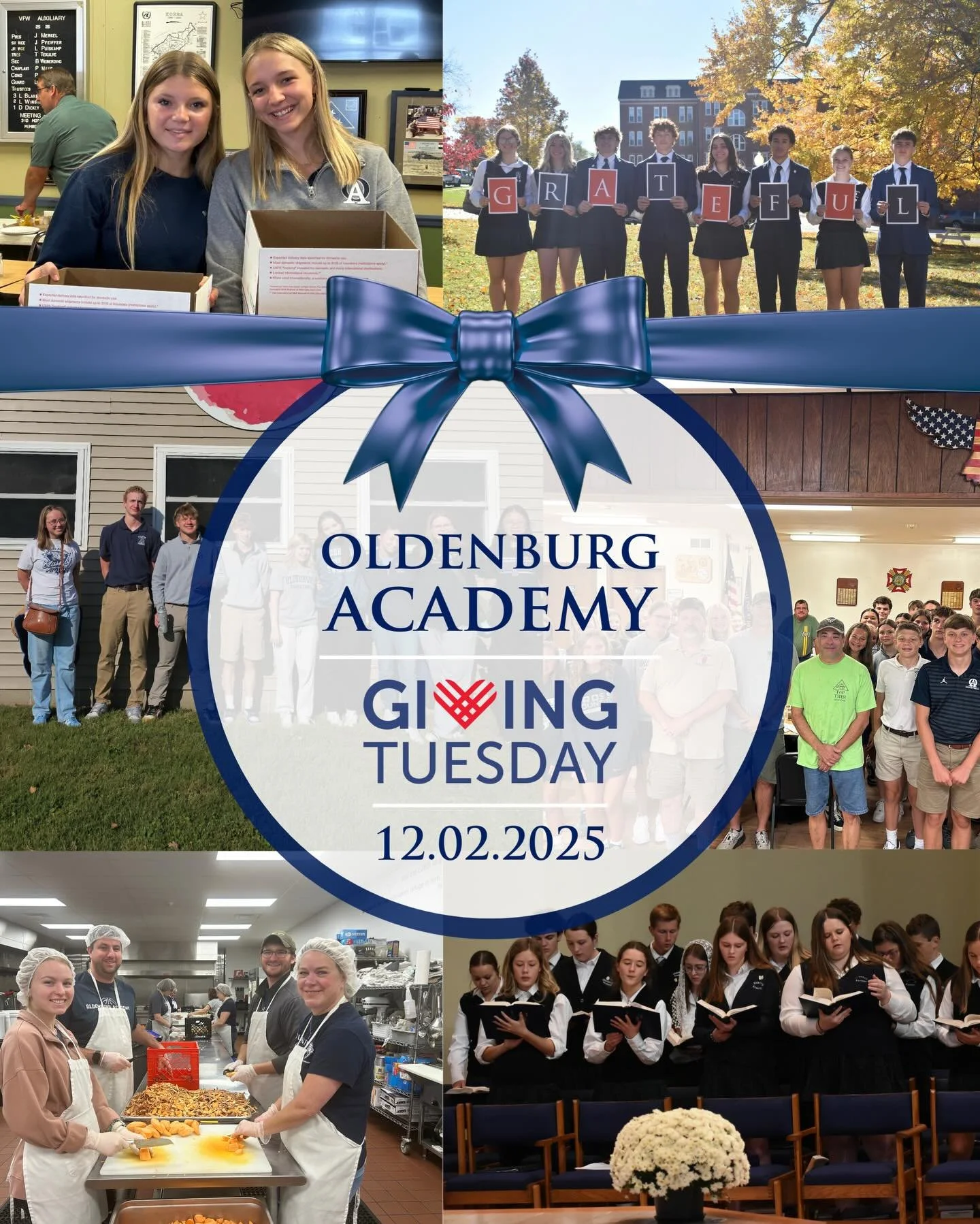 ✨ It&rsquo;s Giving Tuesday! ✨

Today we join people around the world in celebrating generosity, community, and the power of giving. At Oldenburg Academy, the Academy Fund plays a vital role in supporting our students, enhancing their academic experi