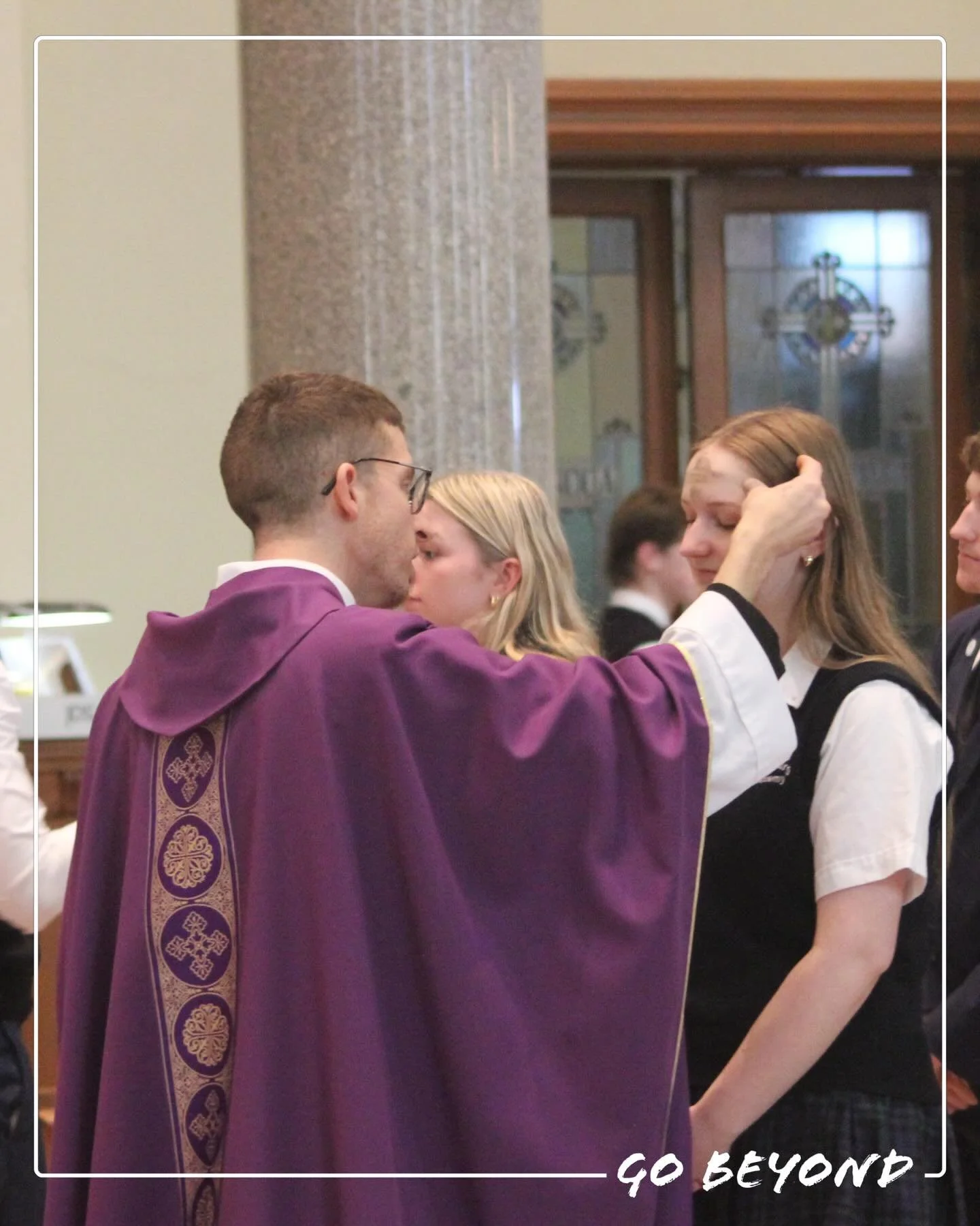 This afternoon we came together as a school family for Mass to celebrate Ash Wednesday and begin the season of Lent.

There&rsquo;s something really special about starting Lent side by side &mdash; taking a pause from our busy day to pray, reflect, a