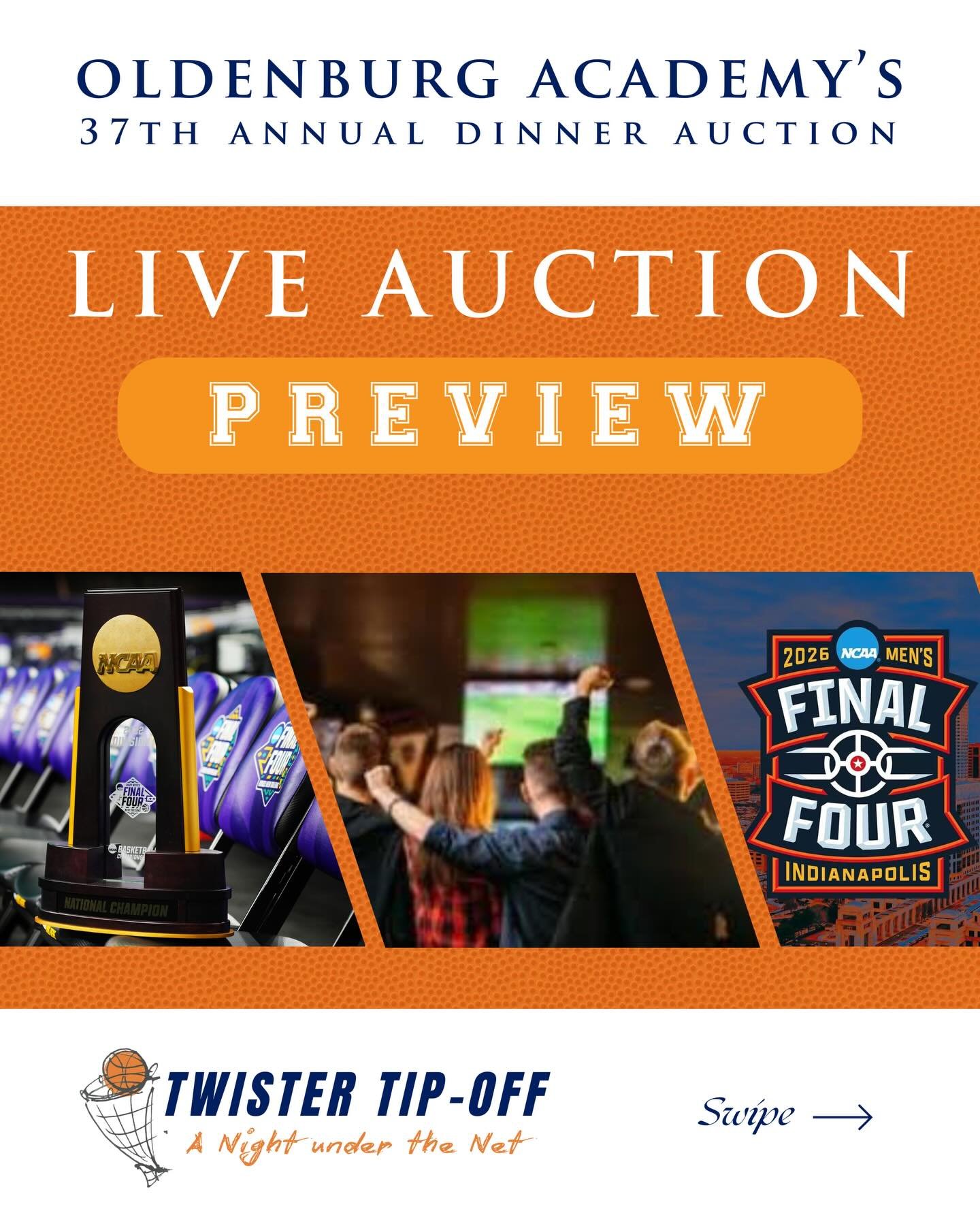 ✨ LIVE AUCTION SNEAK PEAK Part 4 ✨

We are just over a week away from Twister Tip-Off: A Night Under the Net! These TWO incredible LIVE packages are bringing the heat! 🔥 Don&rsquo;t miss your chance to raise your paddle and take home an unforgettabl