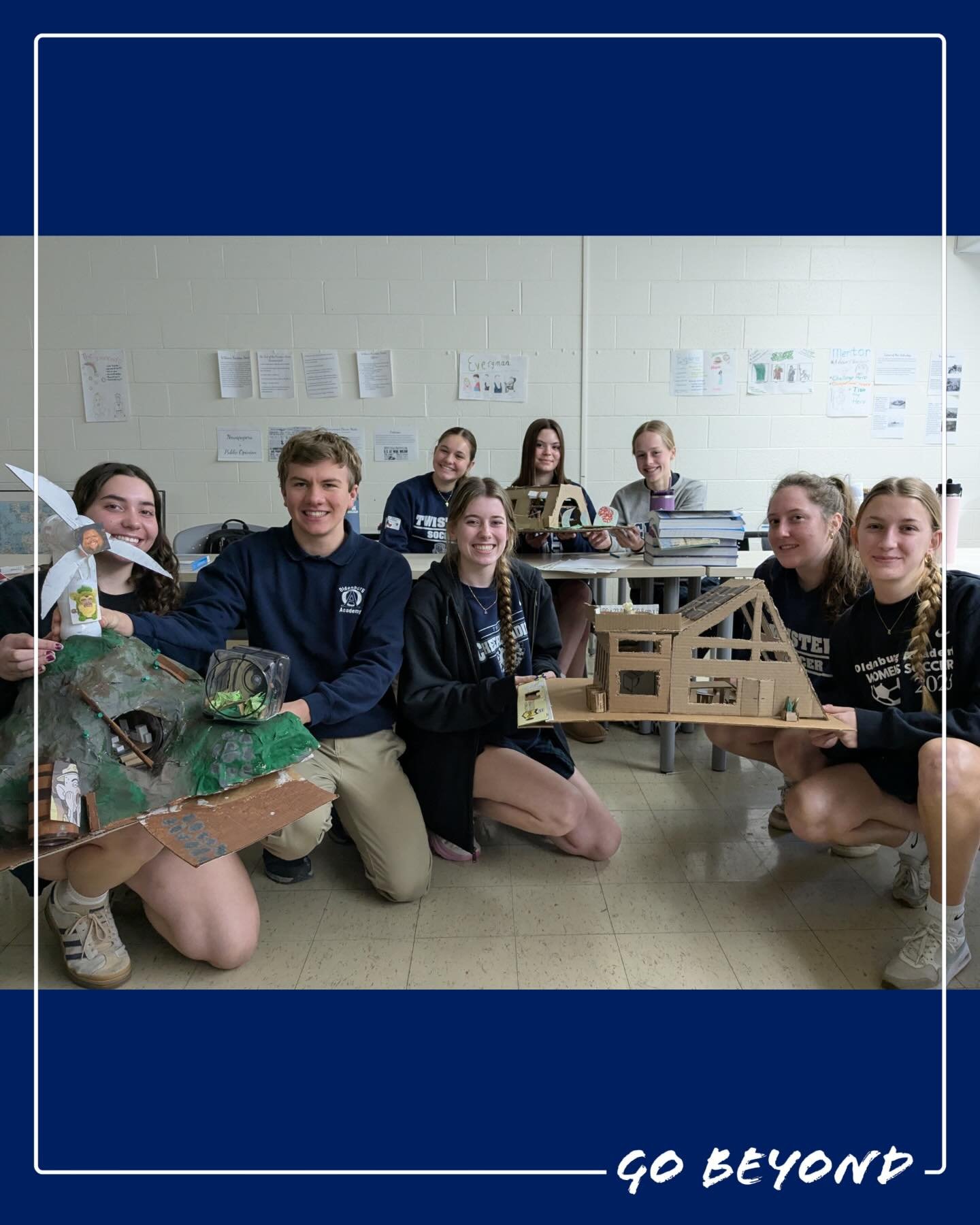 This semester, our AP Environmental Science students put sustainable design into action! 

To explore the principles of green building, students designed their own eco-friendly homes&mdash;complete with solar panels and wind turbines to generate off-