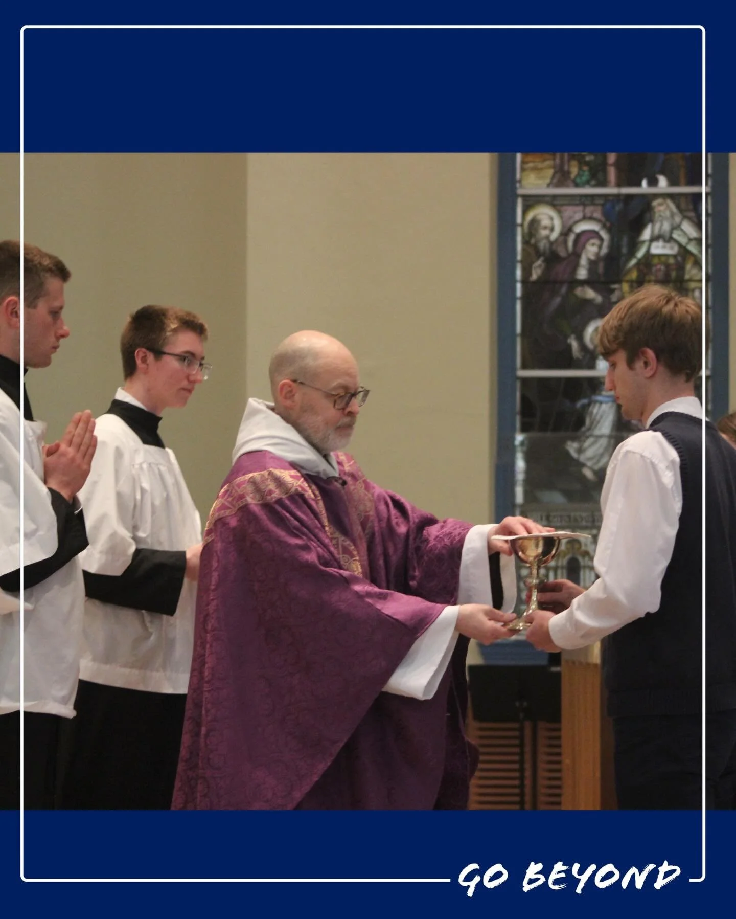 Happy Saint Patrick&rsquo;s Day! 🍀

This afternoon, our school community came together to celebrate with a beautiful Mass in the Sisters&rsquo; Chapel.