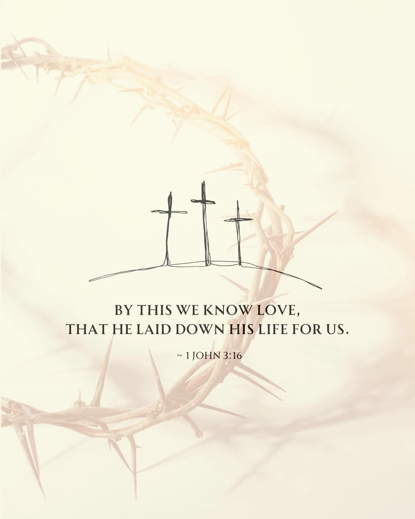 On this Good Friday, we remember the depth of Christ&rsquo;s love and sacrifice.

May we take time to pause, reflect, and open our hearts to His love&mdash;choosing compassion, forgiveness, and faith in our daily lives.