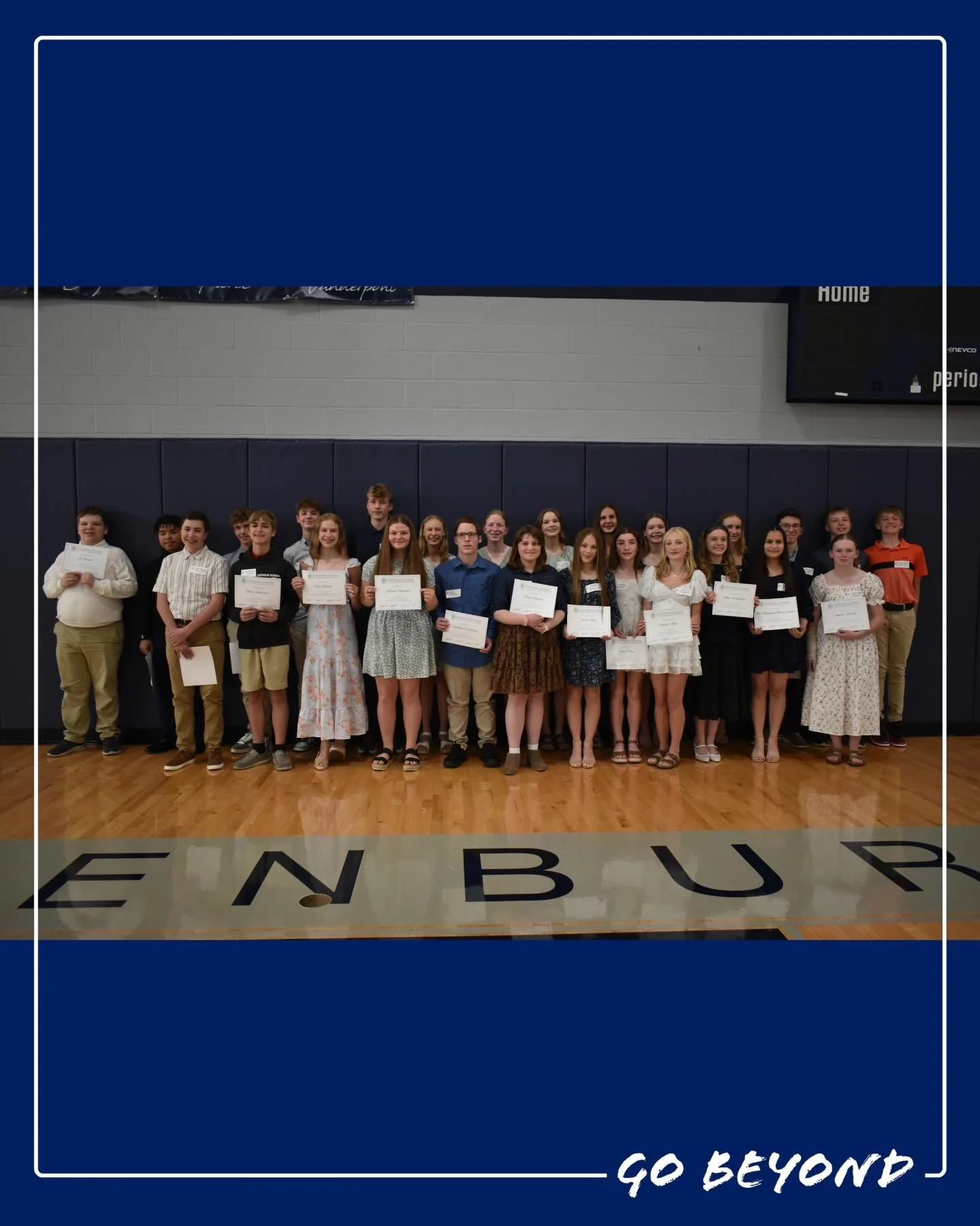 Celebrating the Class of 2030! 💙🌪️

Congratulations to our scholarship recipients &mdash; 27 students have earned one or more awards, and we&rsquo;re excited to welcome them to Oldenburg Academy!

Thank you to our generous donors for making these o