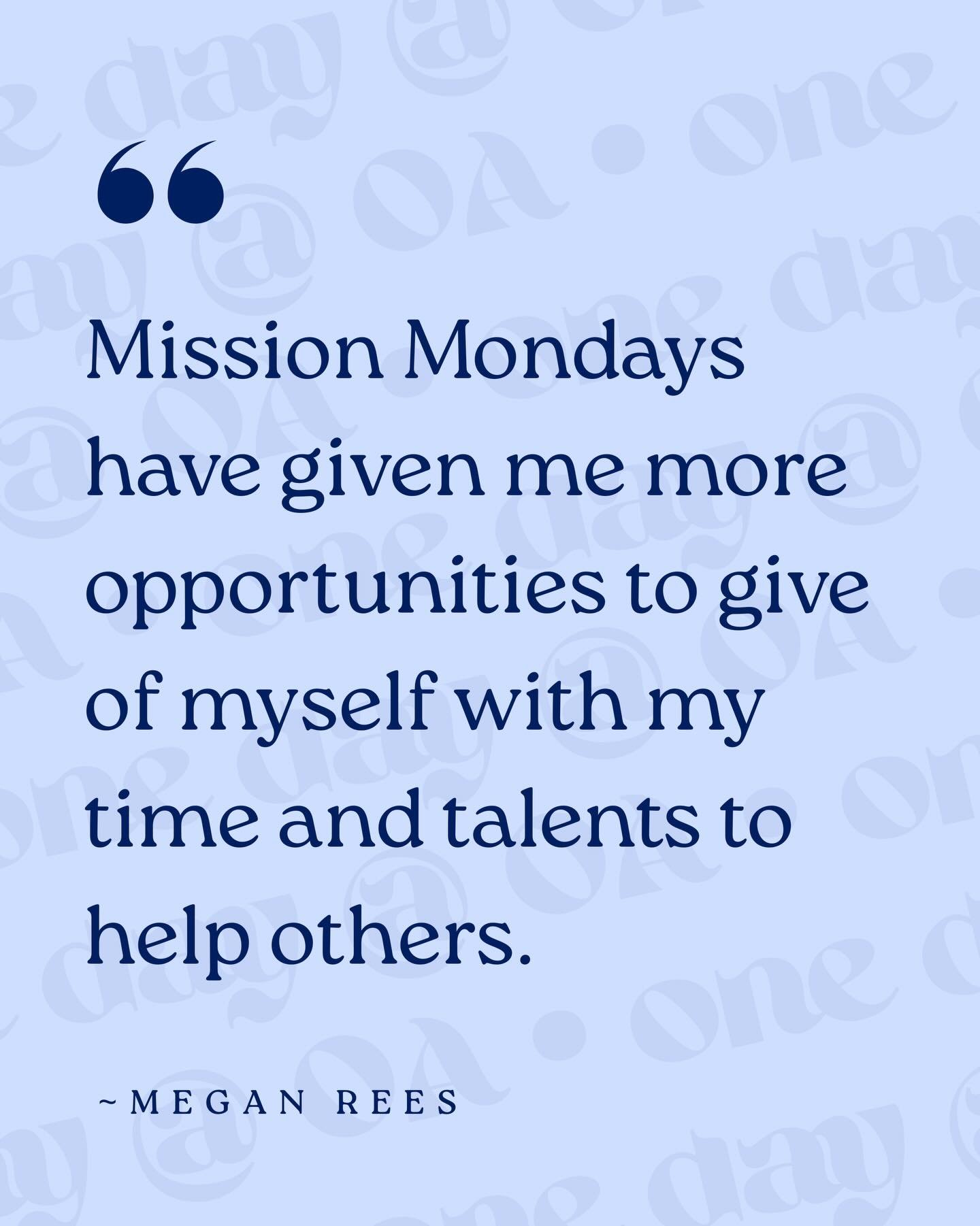 Service is at the heart of OA&mdash;whether in the classroom, on Mission Mondays, or throughout our community. 💙
 As we celebrate One Day @ OA, we&rsquo;re reminded that every act of giving&mdash;time, talent, or treasure&mdash;helps carry that miss