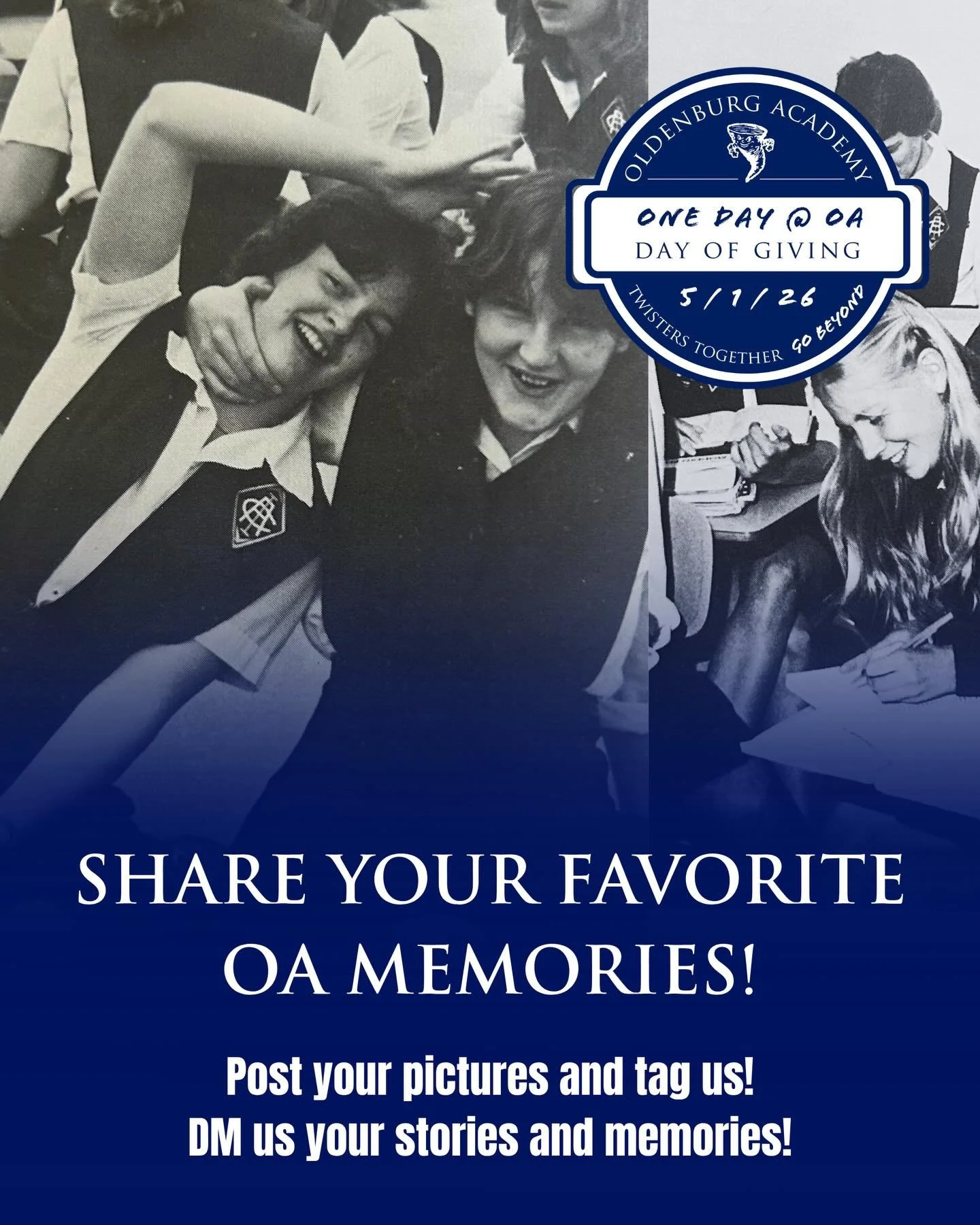 Remember when the halls felt like home? 
The friendships, the laughter, and the moments that shaped who you are!

Today, we&rsquo;re celebrating those memories.

For One Day @ OA, we invite you to: -Share your favorite OA memory -Post a photo from yo