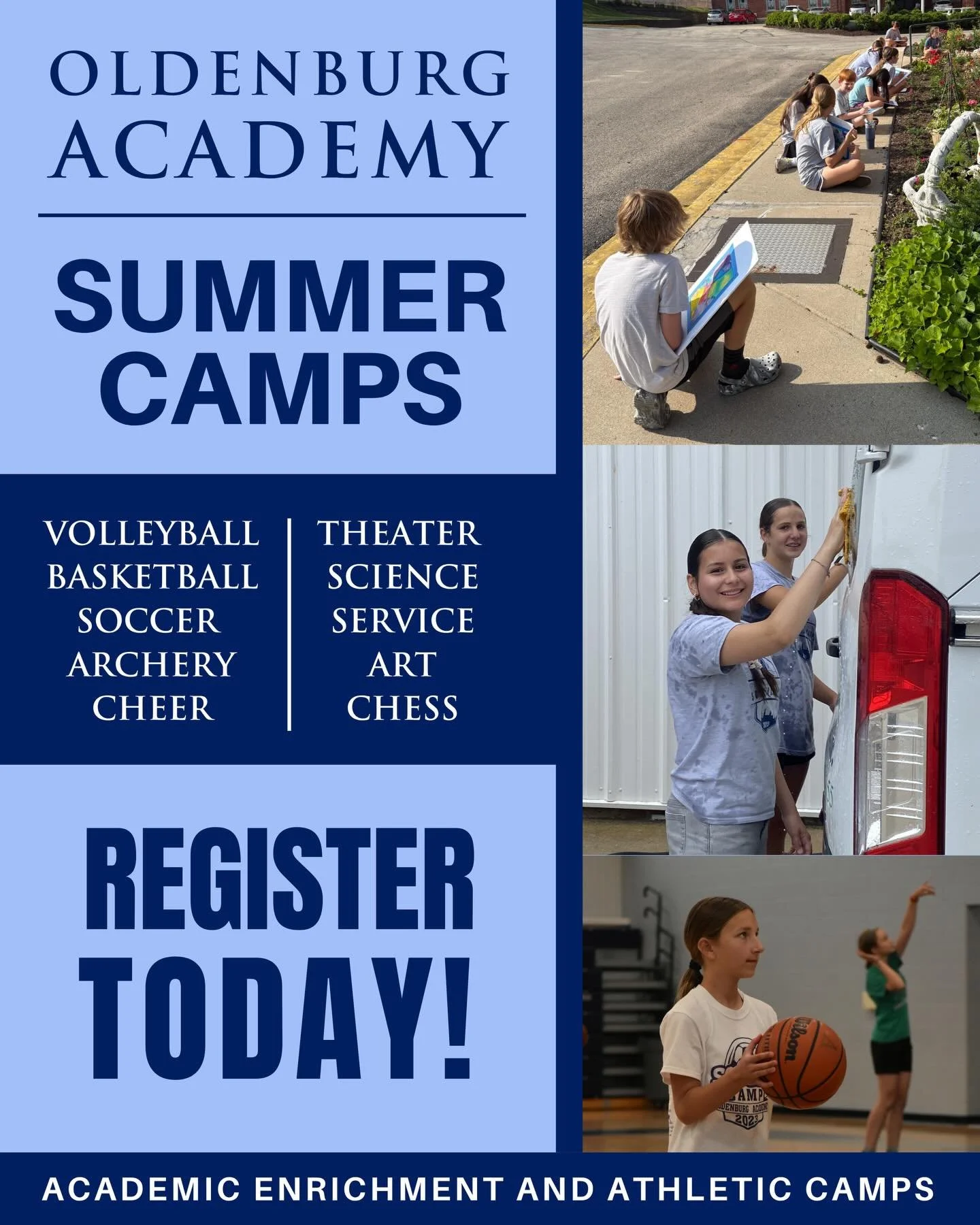 Summer is calling! ☀️

Spots are still available in our summer camps&mdash;featuring a mix of academic and athletic options to fit a wide range of interests. There&rsquo;s something here for everyone!

Tap the link in our bio to save your spot today!