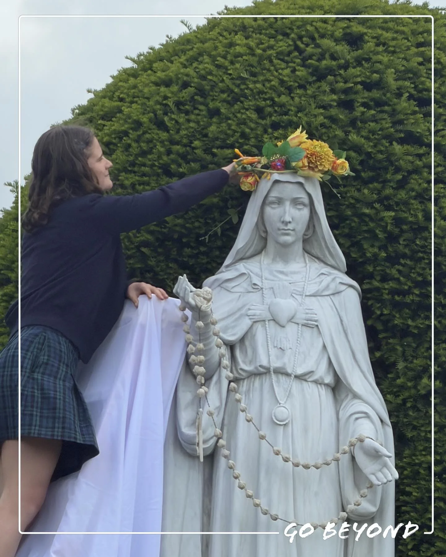 On Friday, we gathered for May Crowning, honoring the beauty of Mary&mdash;her quiet strength, her humility, and her unwavering &ldquo;yes.&rdquo; 

In her, we see a love that always leads us closer to her Son. Through her example, we are reminded to