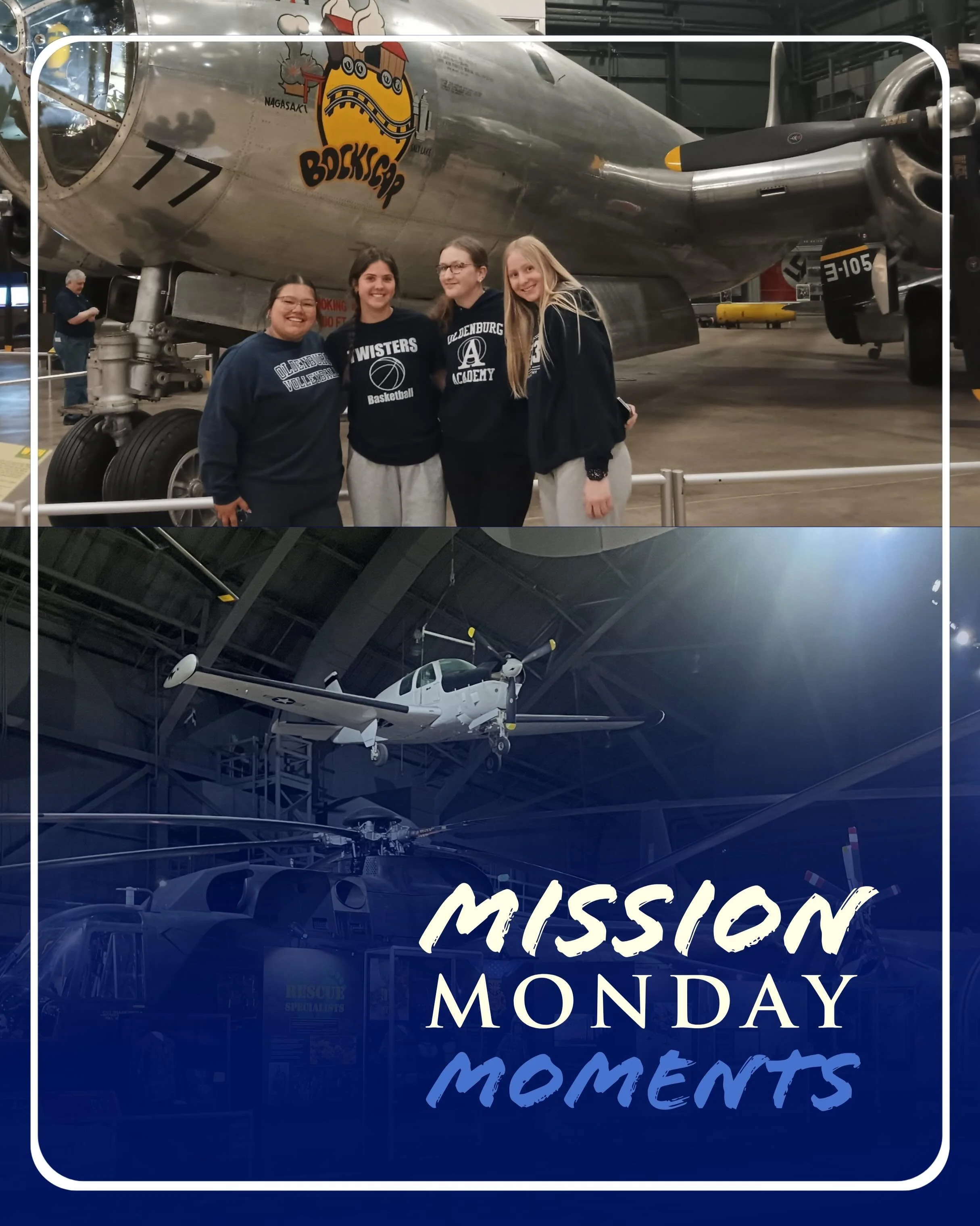 This past Mission Monday looked a little different&mdash;but was no less meaningful.

With many of our students taking AP and ILEARN exams, the day still created space for intentional learning, reflection, and preparation for what lies ahead.

A larg
