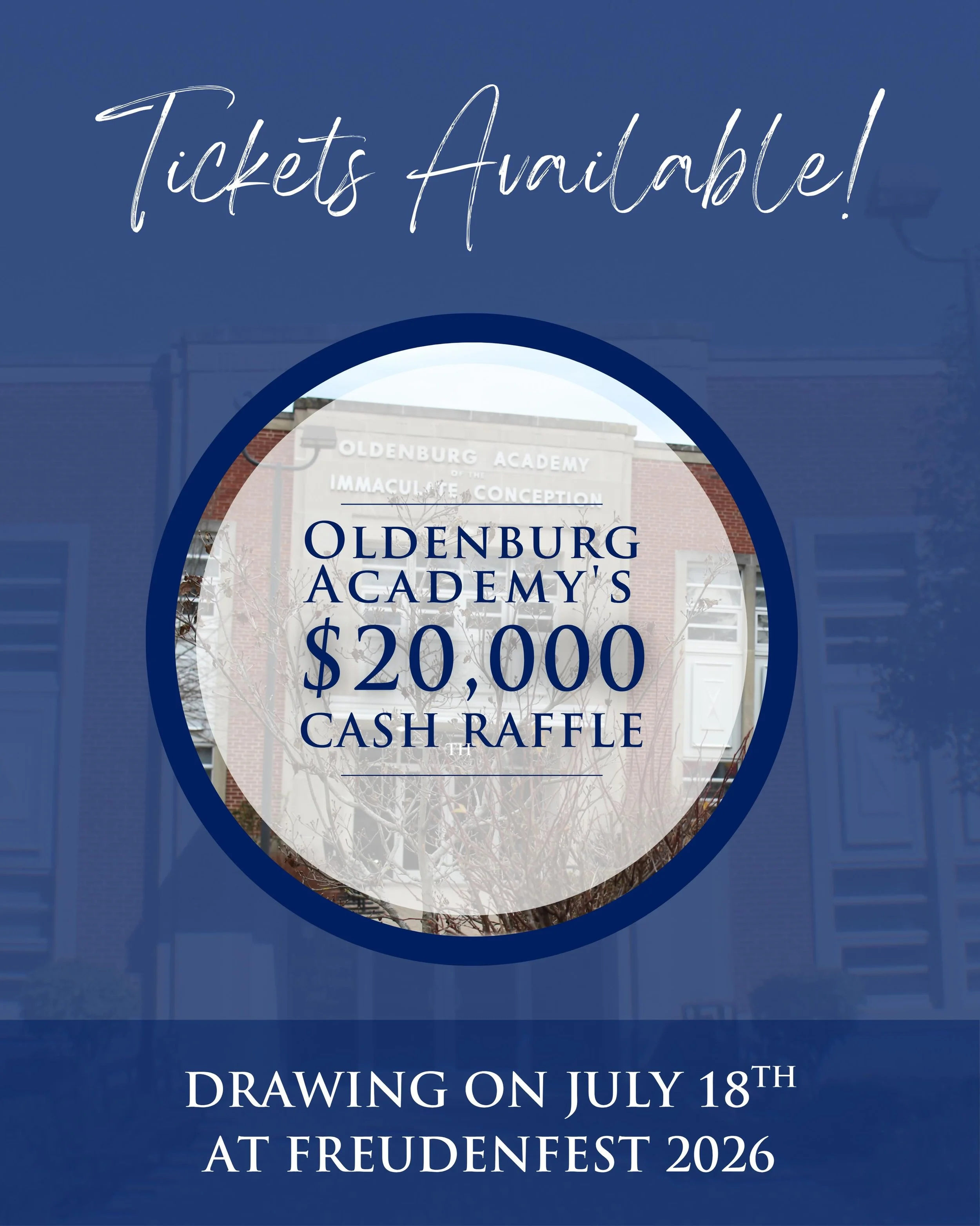 Tickets are available for OA&rsquo;s $20,000 Cash Raffle! 

The Early Bird Drawing will be held on June 1st

The Early Bird Drawing will include (5) $100 prizes.

These winning tickets will be put back into the hopper for a change at the remaining pr
