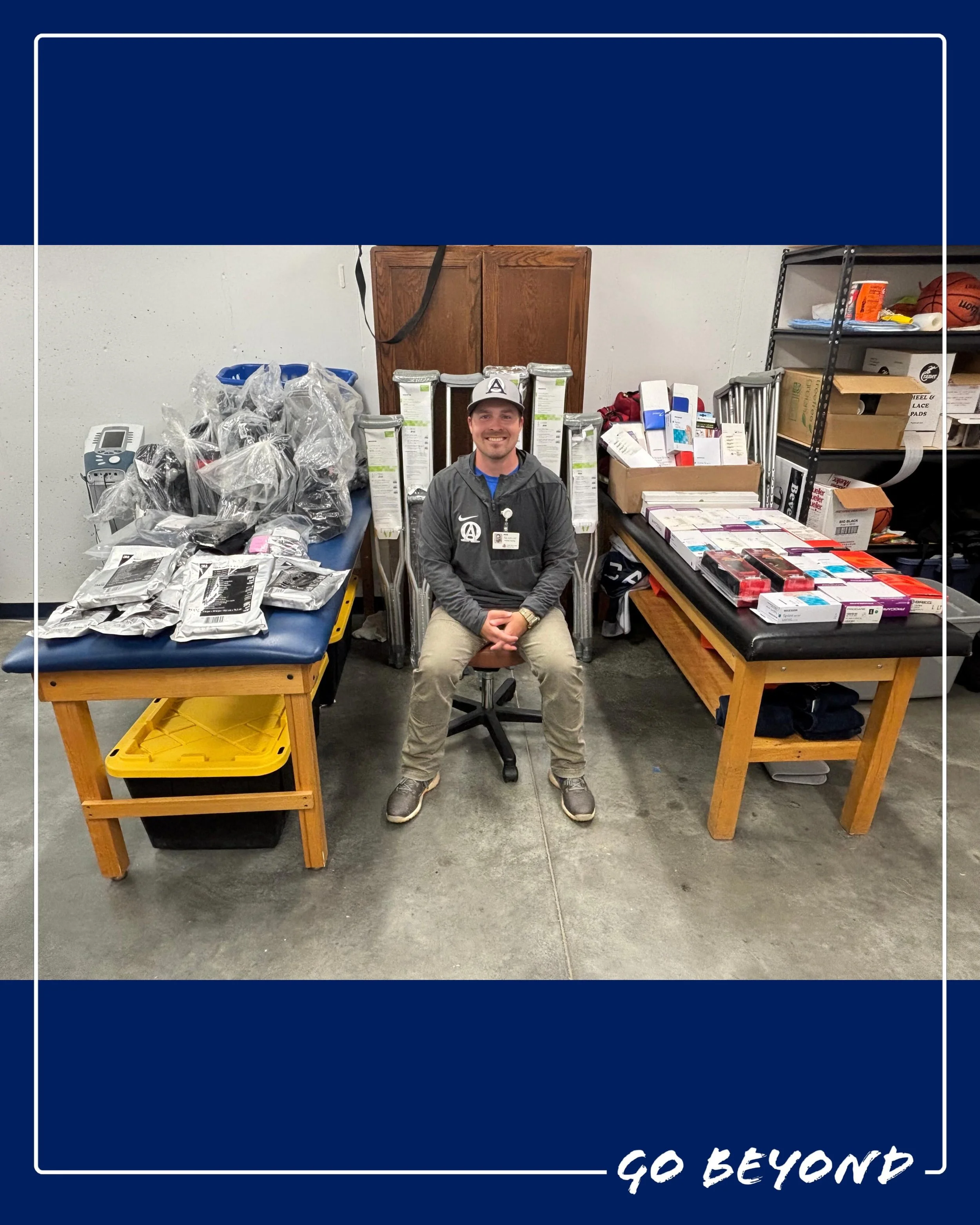 Dozens of supplies were graciously donated by our friends at Root Cause Integrative and Functional Medicine. 

Thank you for helping our athletes stay healthy and active! 

GO TWISTERS!