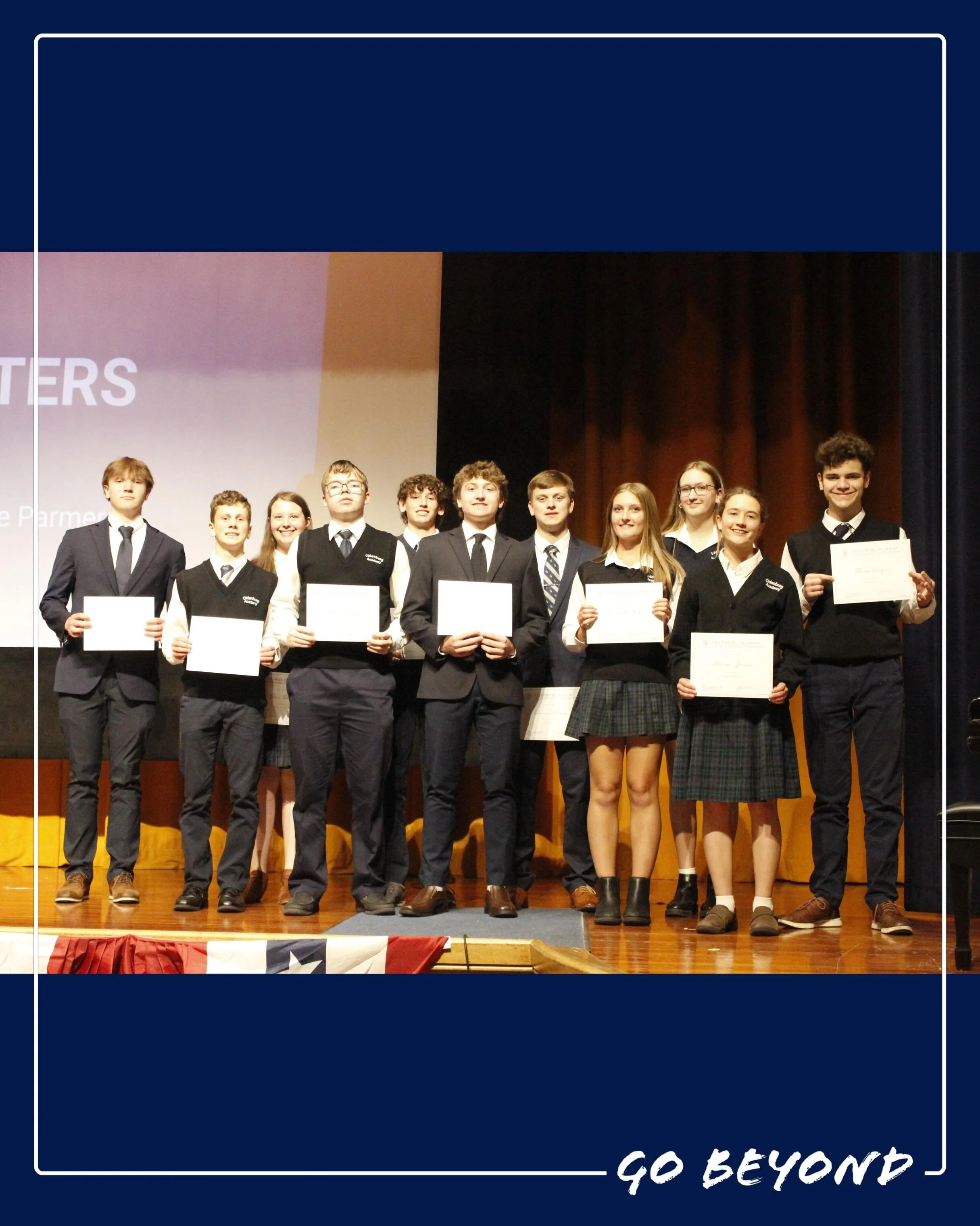 Celebrating the accomplishments of our underclass students ✨

A couples weeks ago, we gathered for our Underclass Awards Ceremony to recognize the hard work, dedication, and achievements of our students throughout the school year. From academic excel