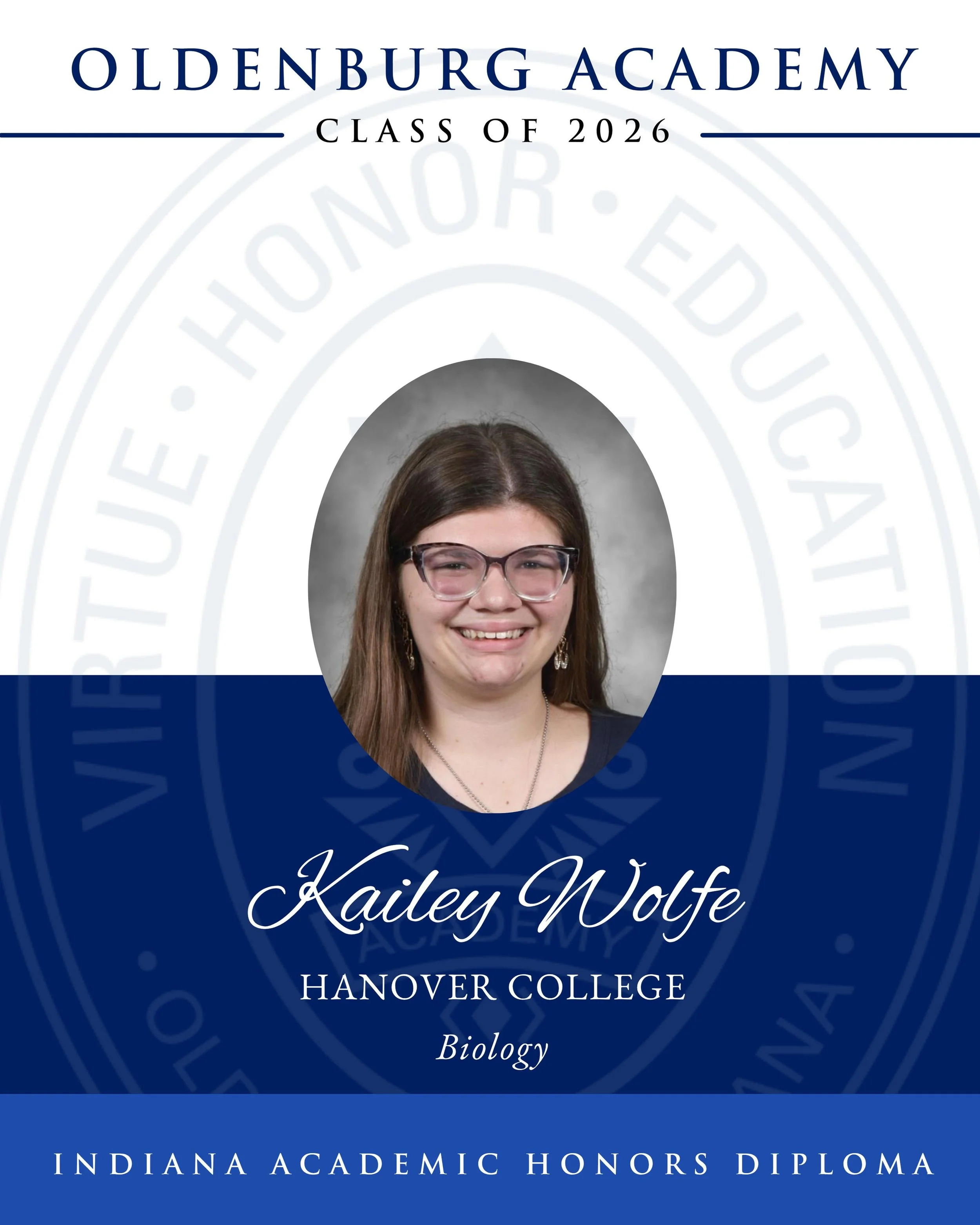 💙 🌪️ Celebrating the OA Class of 2026 ✨

Congratulations to Kailey Wolfe on this exciting next chapter! After graduation, he will be attending Hanover College to study Biology.

We are so proud of the entire class of 2026 and cannot wait to see the