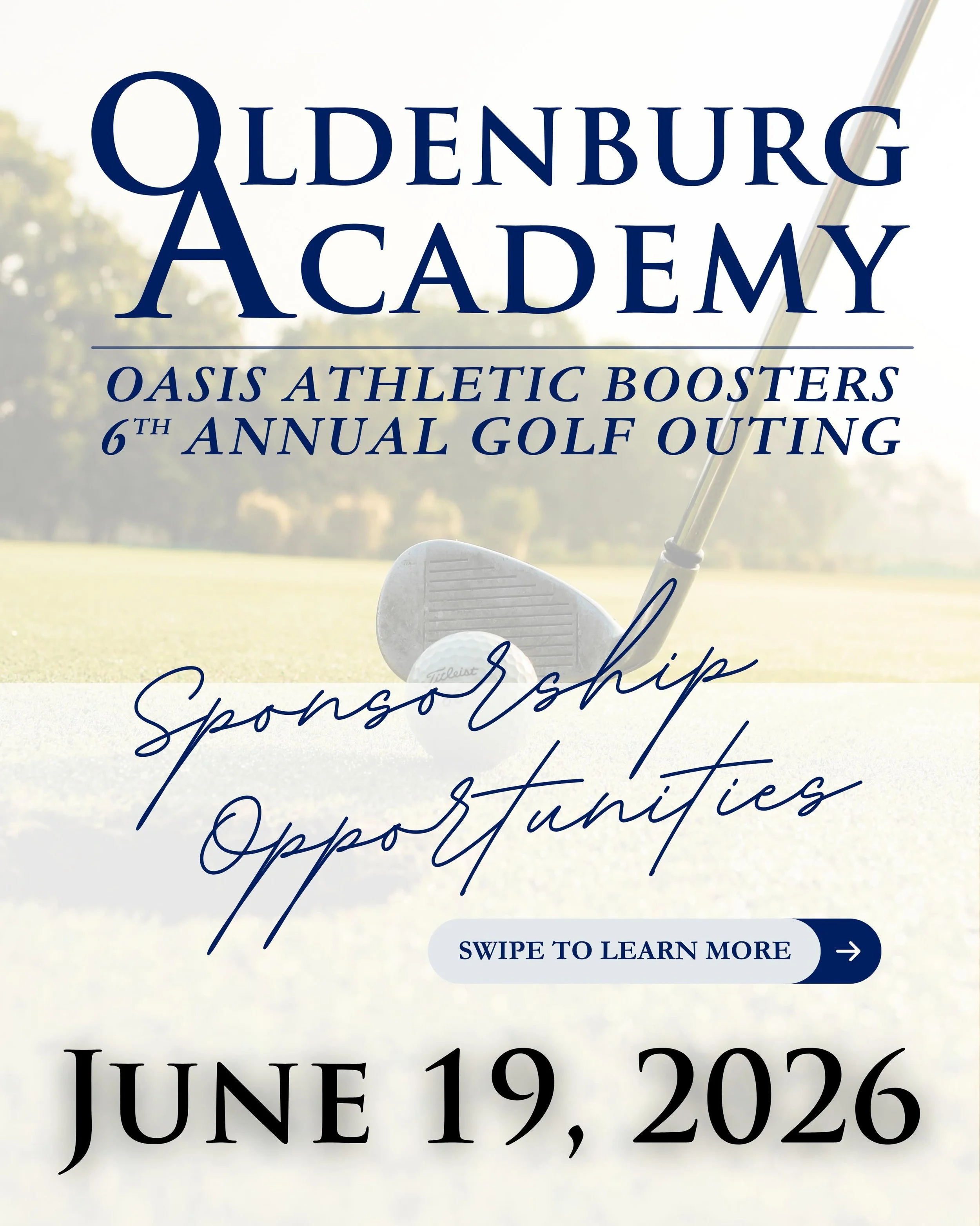 Sponsorship opportunities are still available for the OASIS Golf Outing on June 19!

Support a great cause while gaining valuable visibility for your business or organization. From hole sponsorships to event partnerships, there are several ways to ge