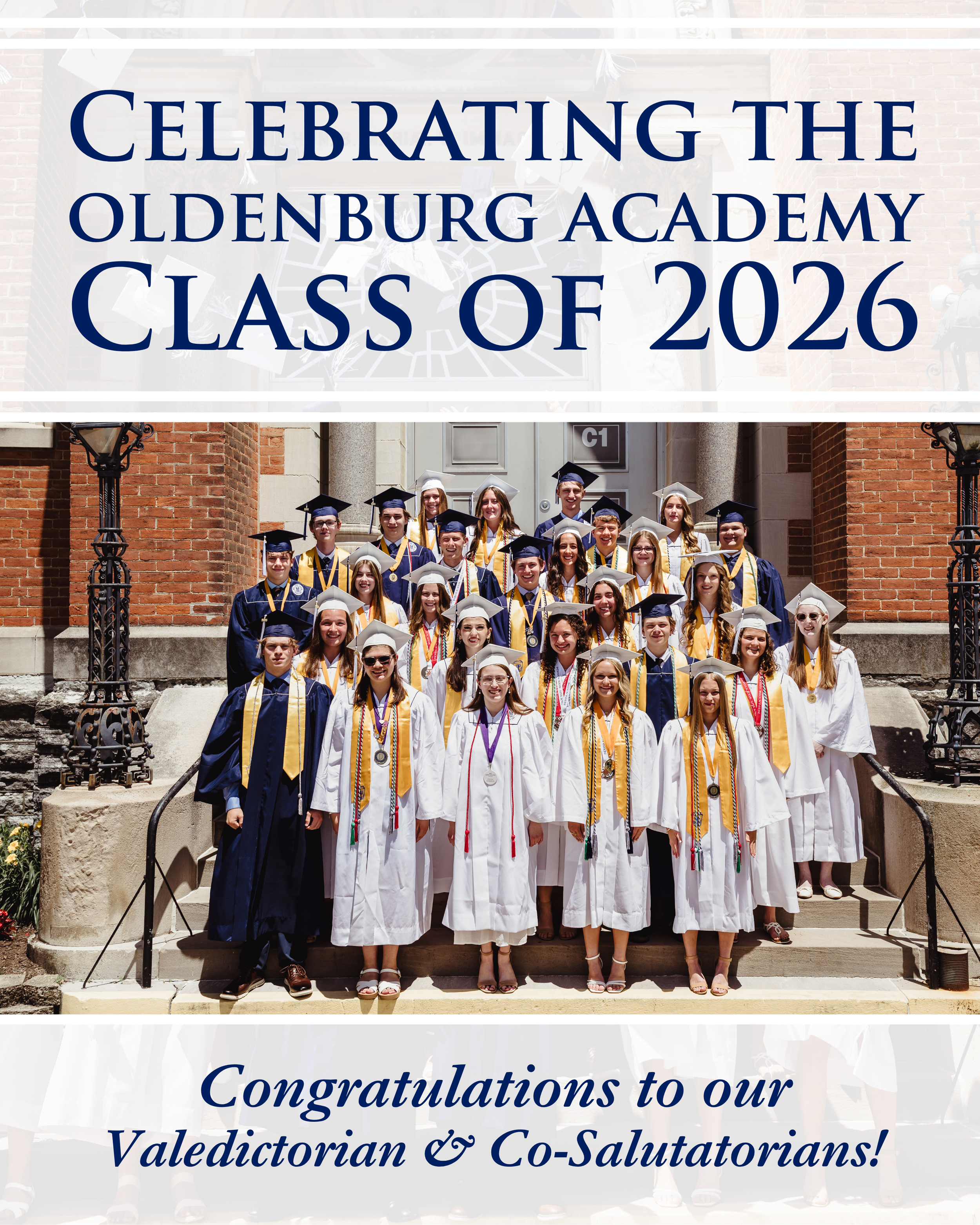Oldenburg Academy Celebrates the Class of 2026