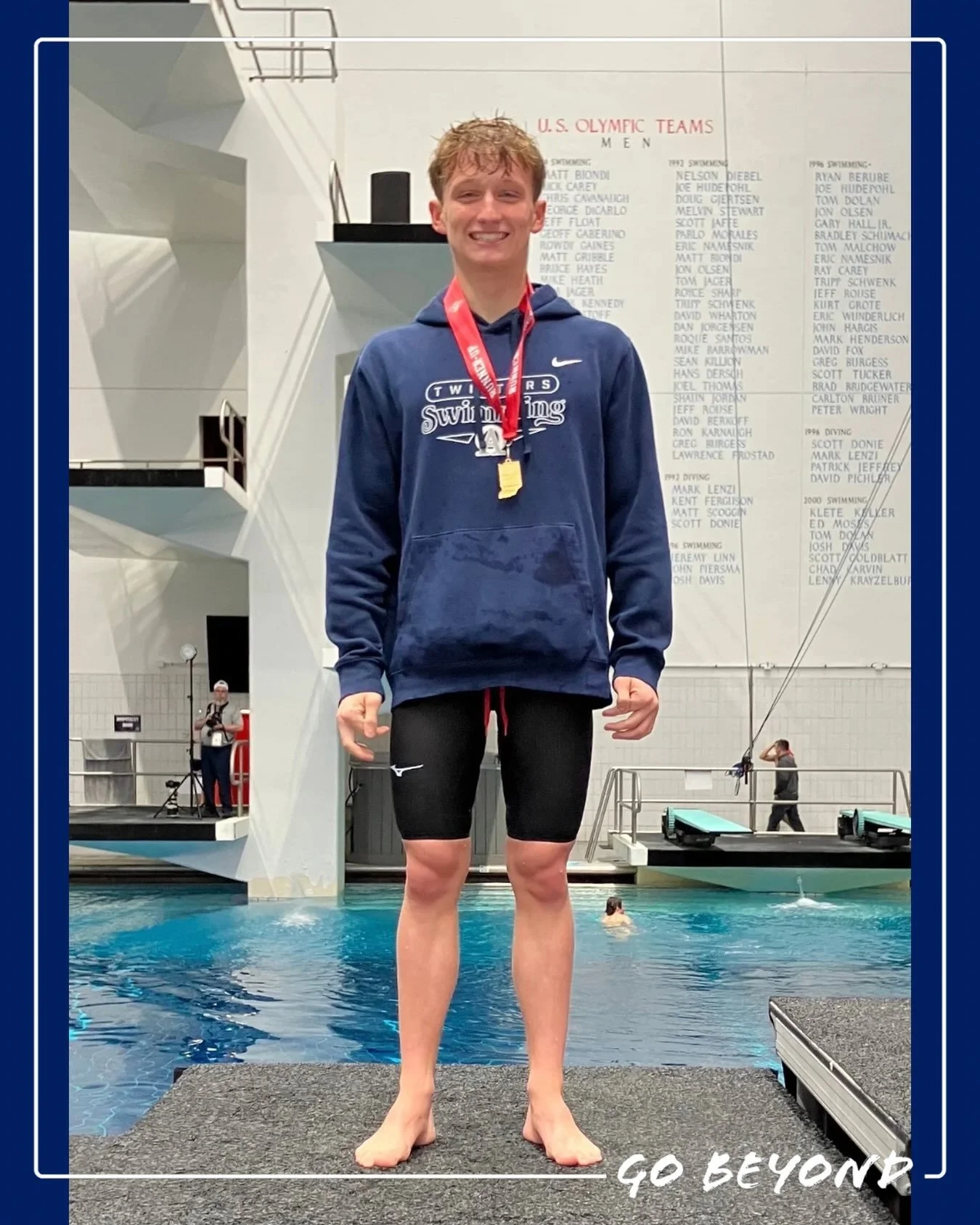 Congratulations Nash King!

Senior swimmer Nash King was named one of the Top 100 High School Swimmers in the nation in two events!

&bull; 200 IM: 18th in the nation, 2nd in Indiana &bull; 100 Back: 37th in the nation, 1st in Indiana

What an accomp