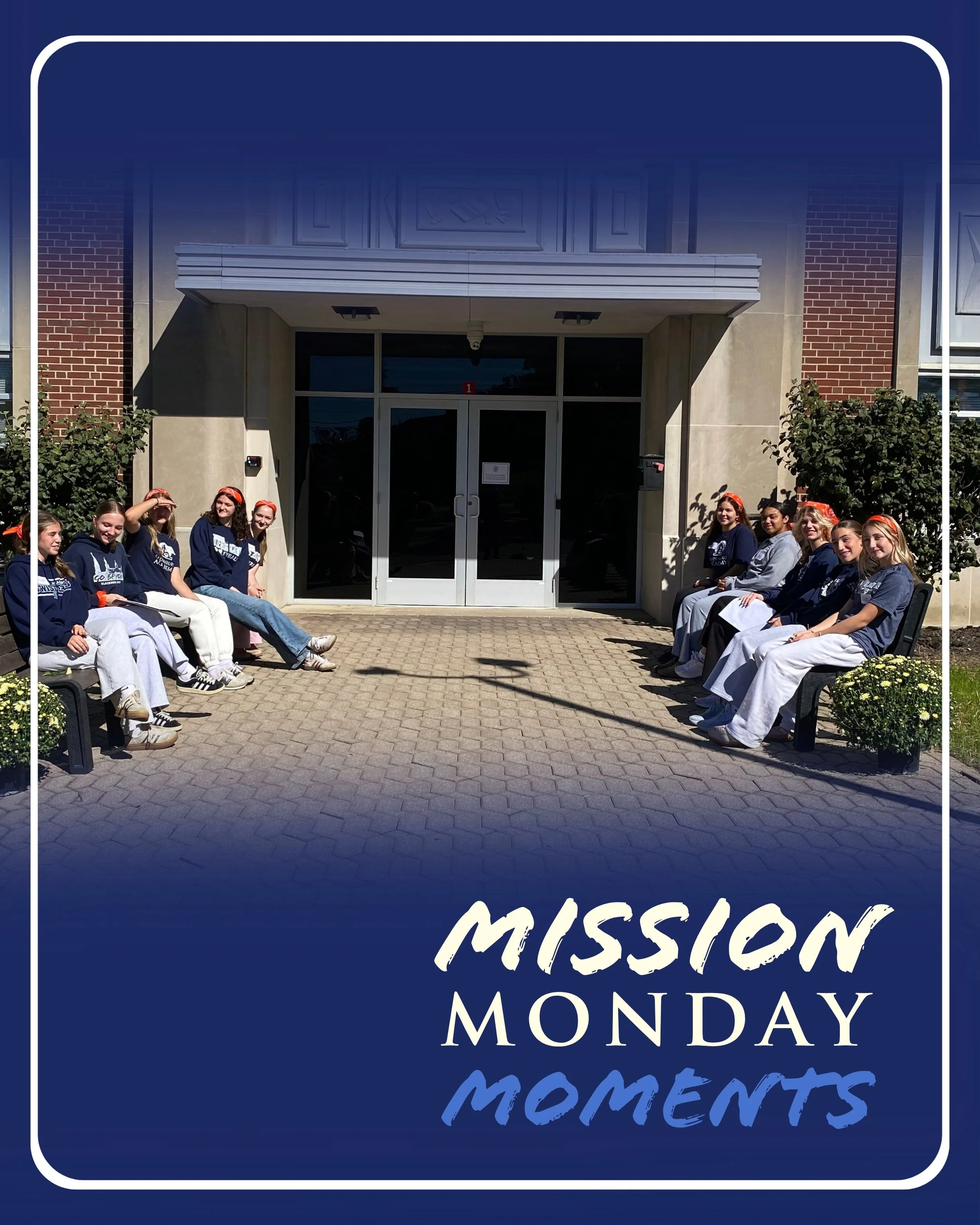 Another meaningful Mission Monday&trade; at Oldenburg Academy!

Our freshmen, sophomores, and juniors began the day by joining the Oldenburg community for Mass at Holy Family Church. Starting together in prayer helped set the tone for a day centered 