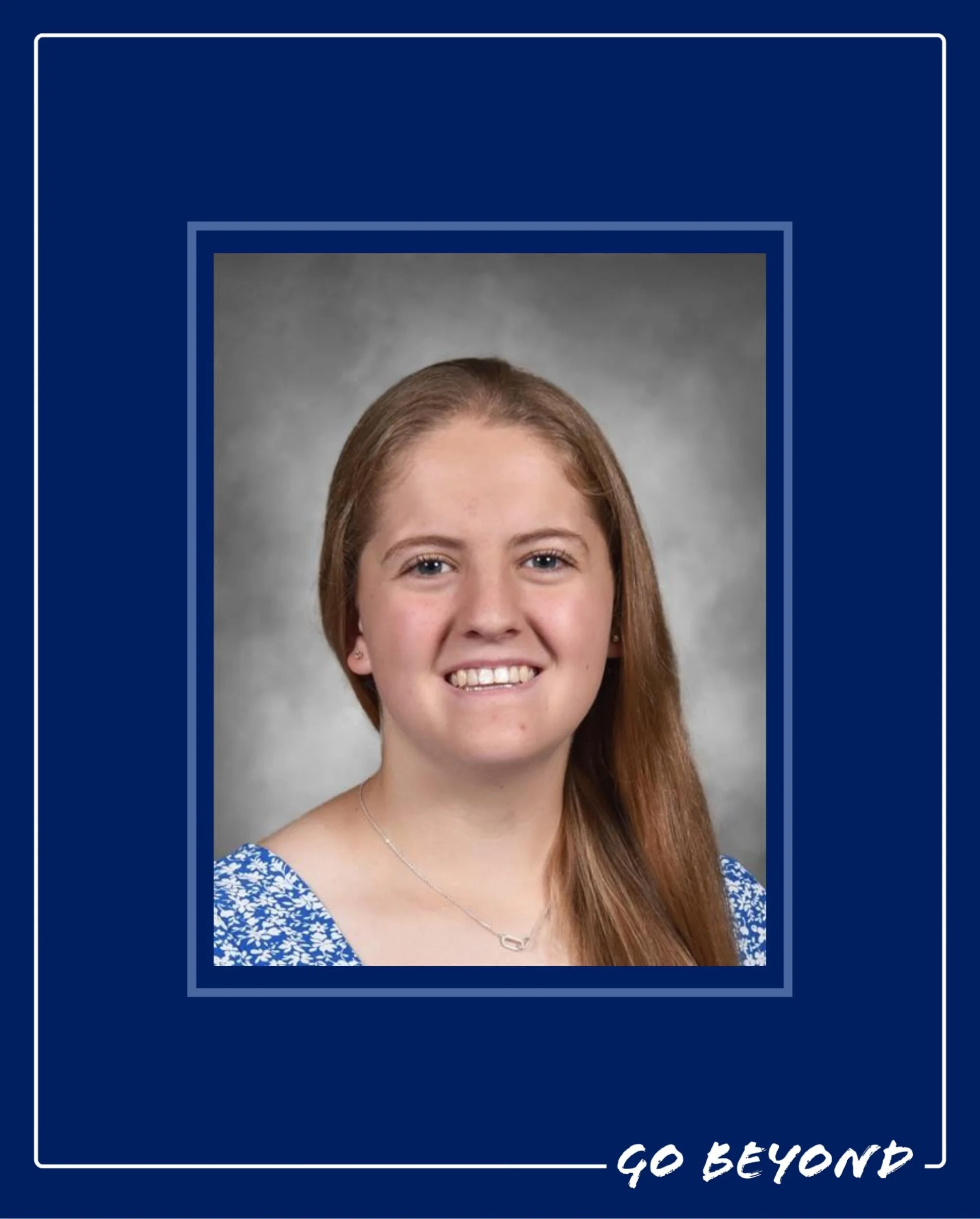 Congratulations to senior Lydia Ehrhard on being named a Commended Student in the 2027 National Merit Scholarship Program! 💙 This recognition highlights her hard work and academic achievement, and we&rsquo;re proud to celebrate this accomplishment w