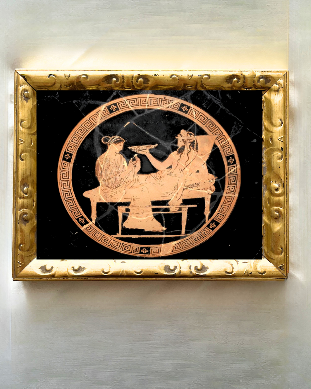 Hekate Triformis Altar Print Goddess Of The Crossroads And Torches 
