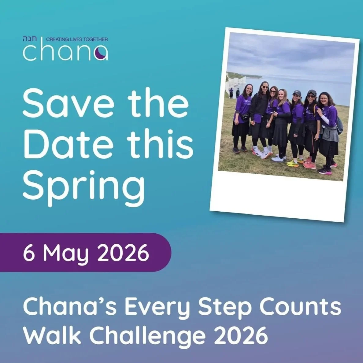 Sponsored Walking Challenge - Every Step Counts 2026