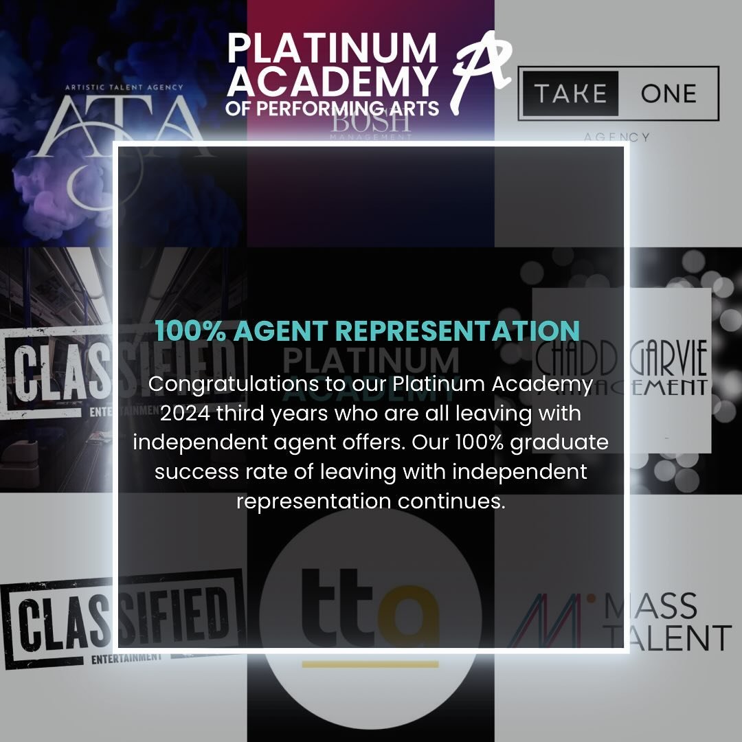 Congratulations to our Platinum Academy 2024 graduates who are ALL leaving with independent agent offers. A huge Thank you to all the agents who came down! Our 100% graduate success rate of leaving with independent representation continues. 🌟
-
-
-
