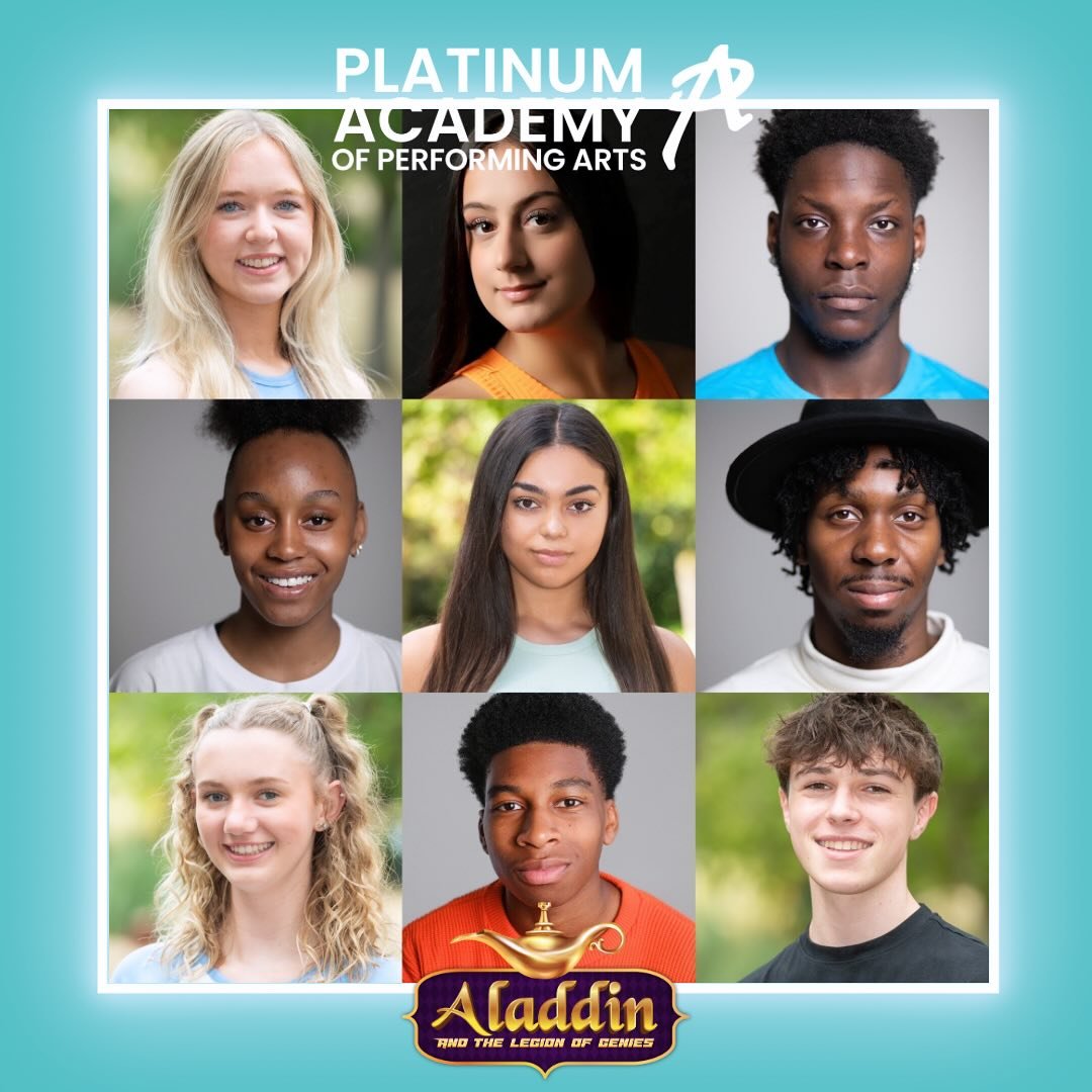 It&rsquo;s a busy Christmas Season for our current students at Platinum Academy as they start rehearsals for Aladdin next week. Have an amazing panto run. 🌟🎄