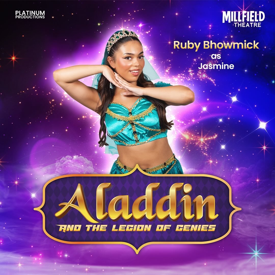 Congratulations to our 3rd year Ruby who will be playing the role of &ldquo;Princess Jasmine&rdquo; over this Christmas season. 🌟🧞&zwj;♂️