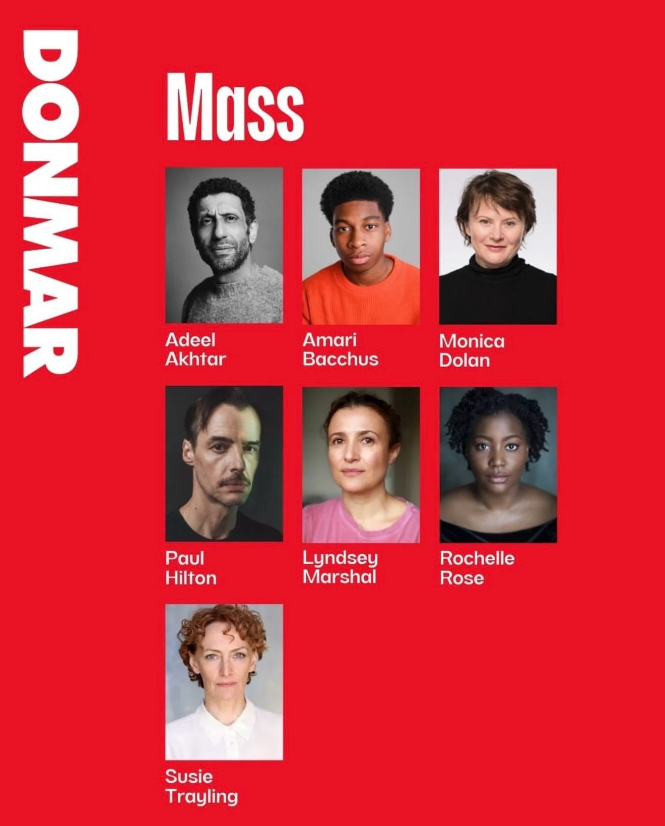Congratulations to our graduate Amari, who will be appearing in the stage adaptation of Mass at the Donmar Theatre from 18th April - 6th June 2026! 🌟✨