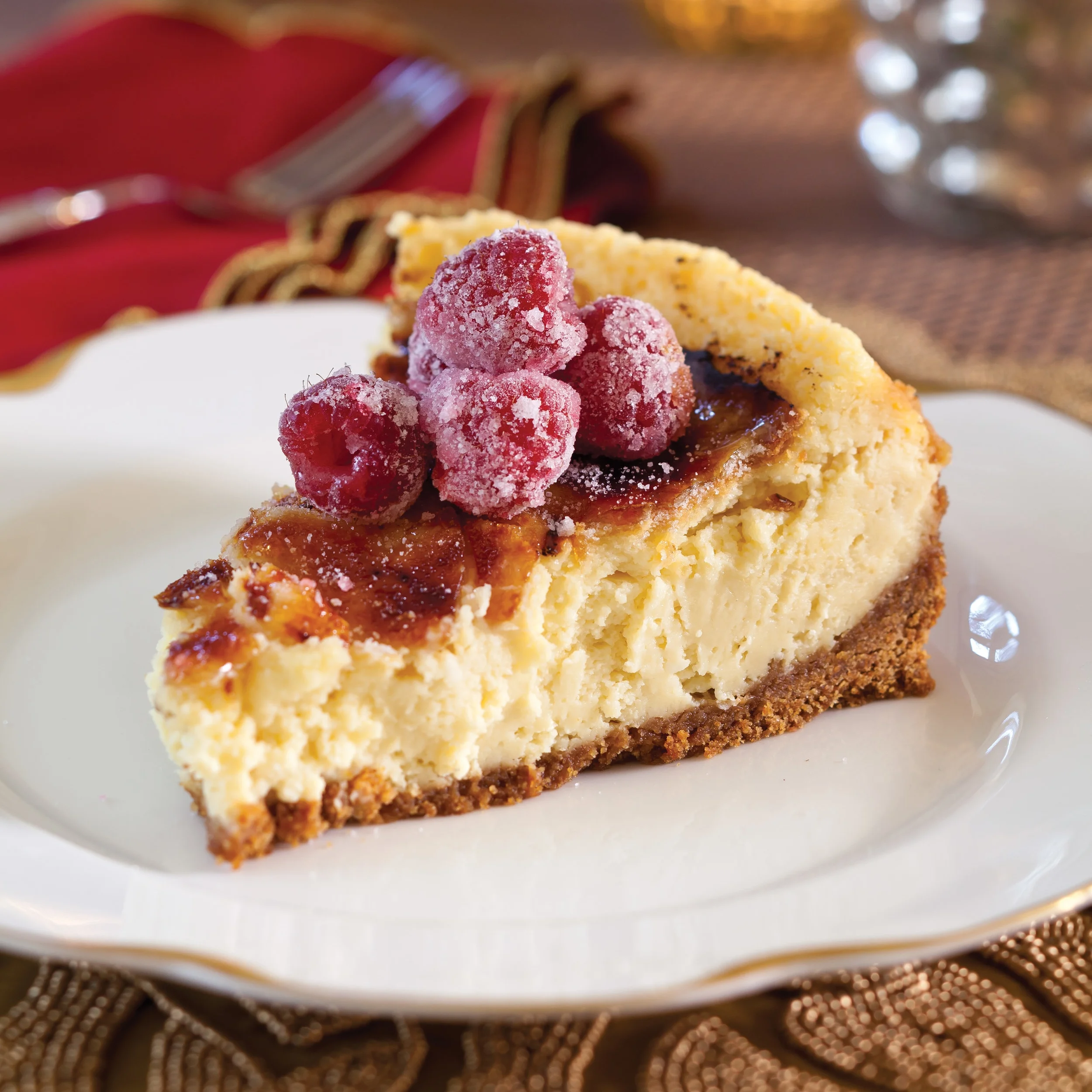 Crème Brûlée Cheesecake