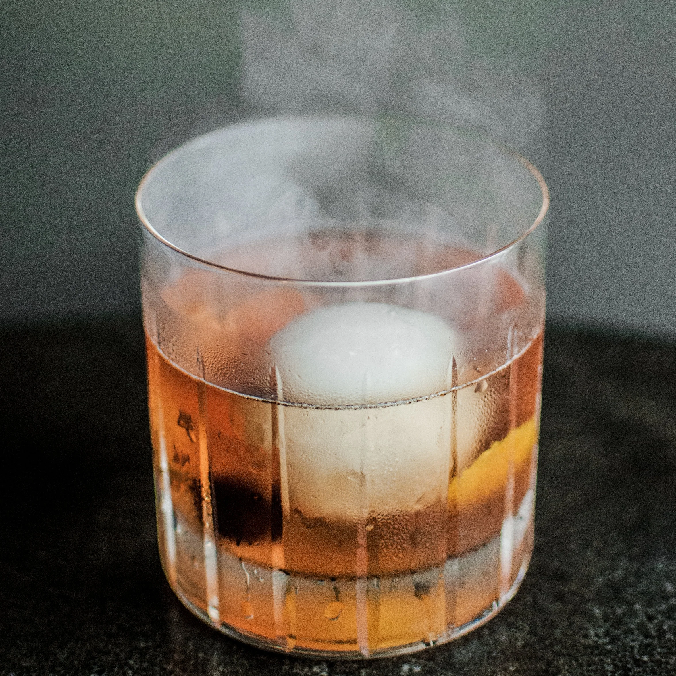 Smoked Old-Fashioned