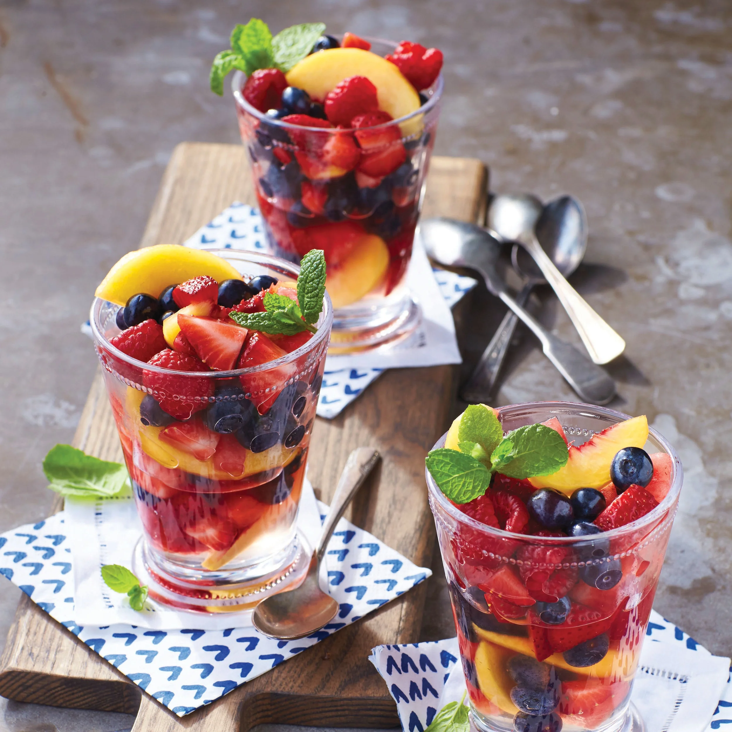 Mint Julep Fruit Salad