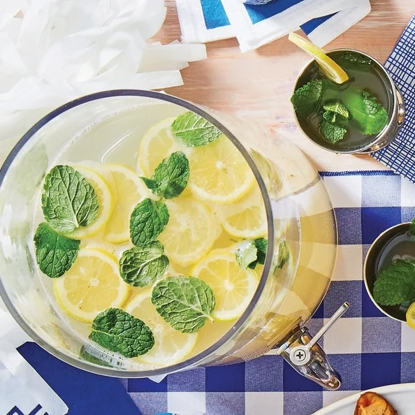 Kentucky Lemon-Mint Punch